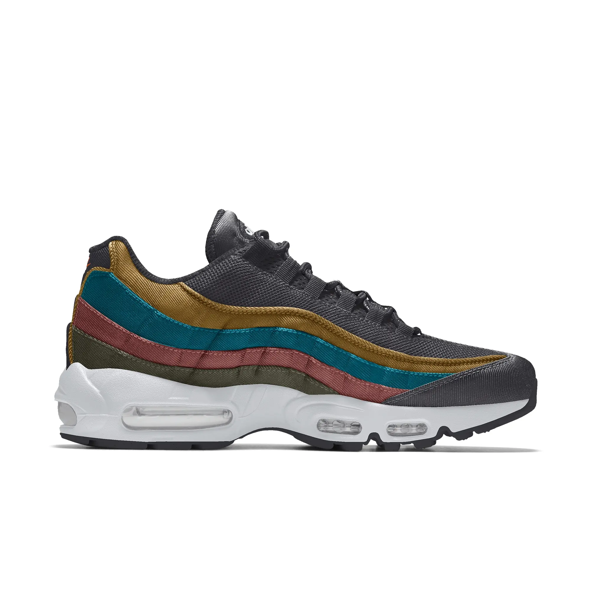 Nike Air Max 95 By You Custom Men's Shoe - Green - Leather