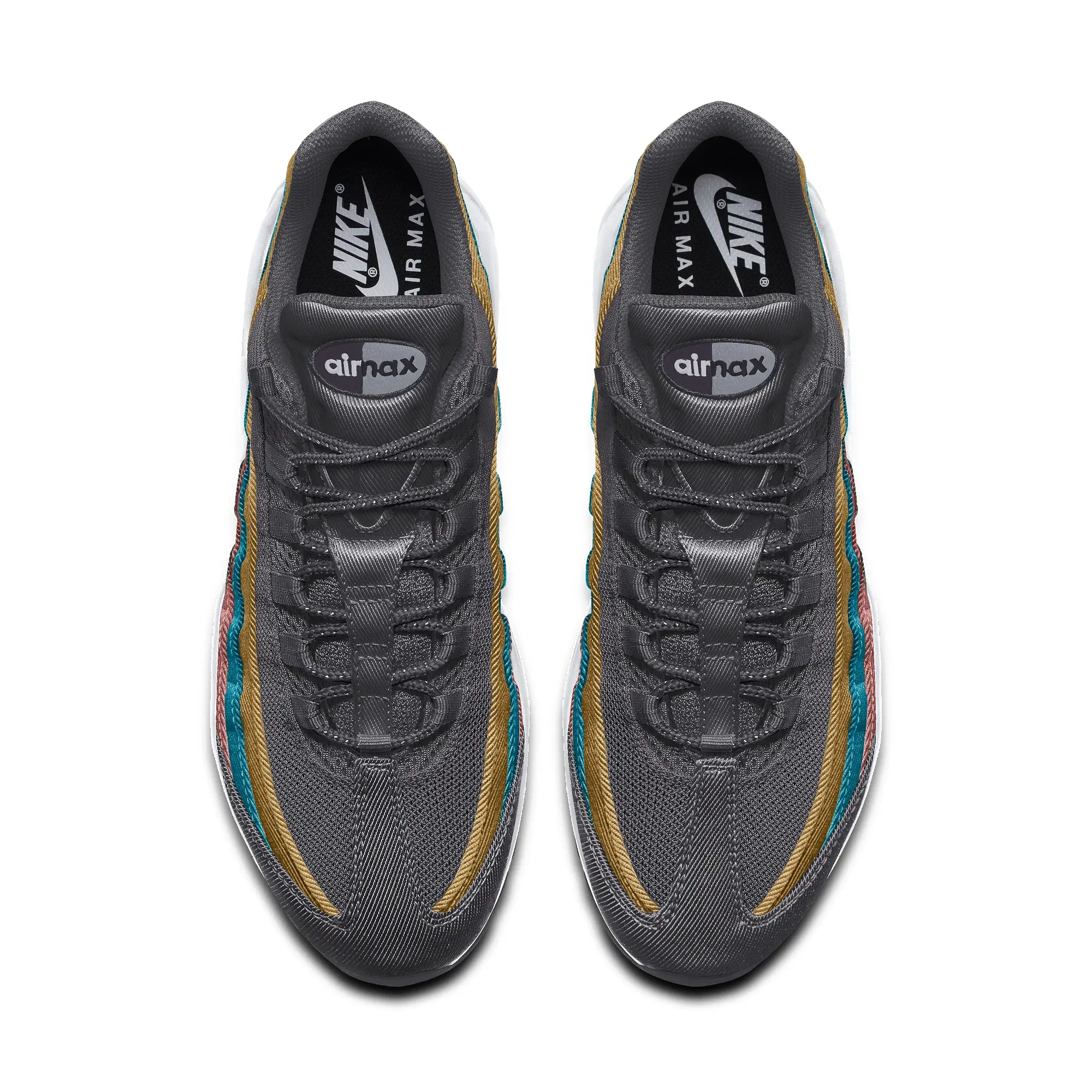 Nike Air Max 95 By You Custom Men's Shoe - Green - Leather