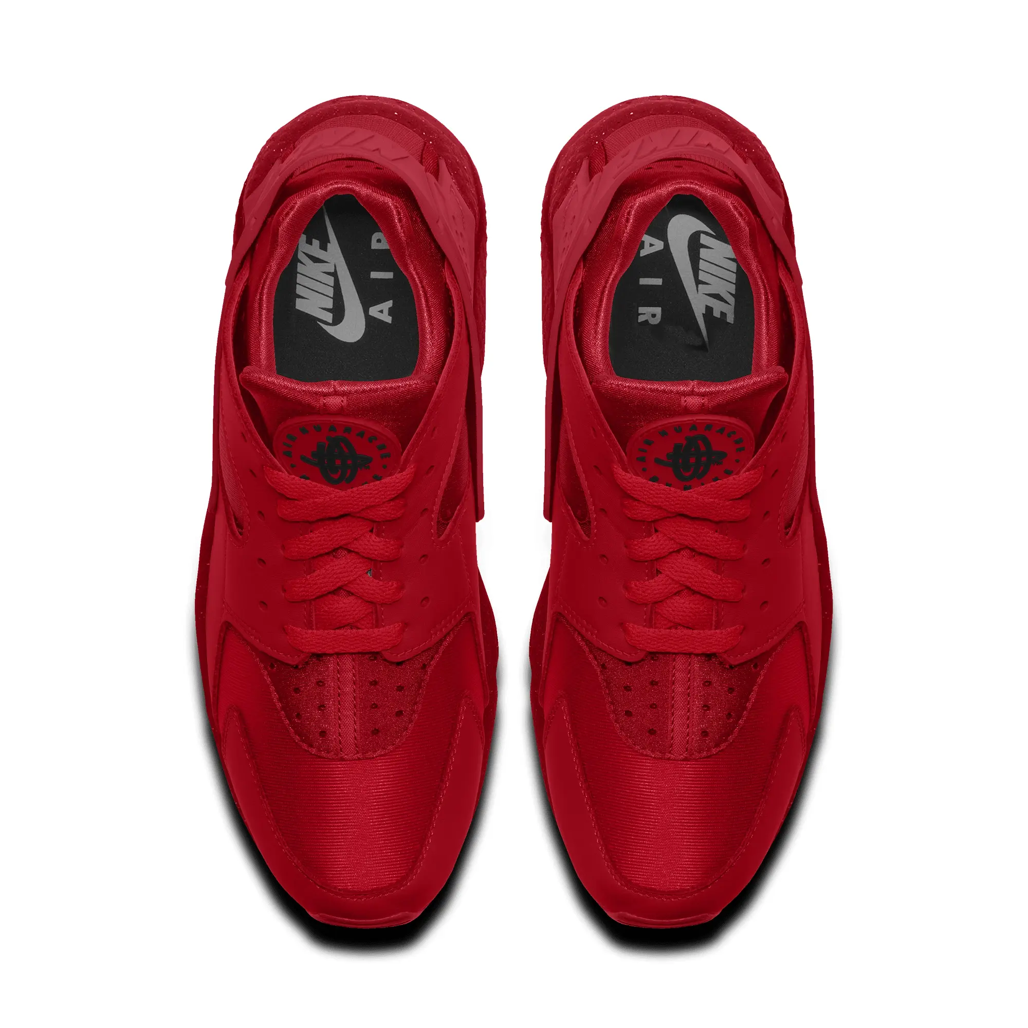 Nike Air Huarache By You Custom Men's Shoes - Red - Leather
