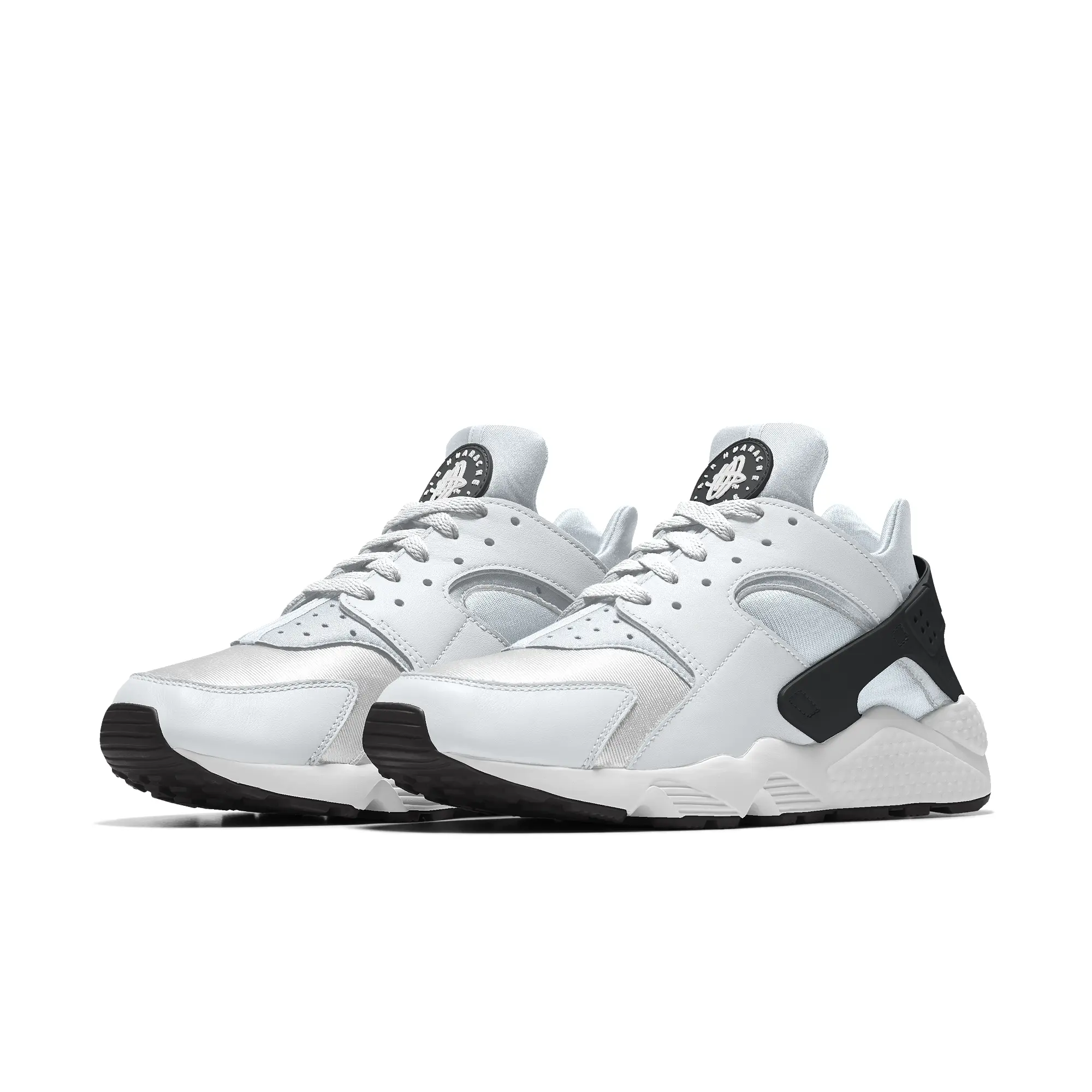 Nike Air Huarache By You Custom Men's Shoes - Red - Leather