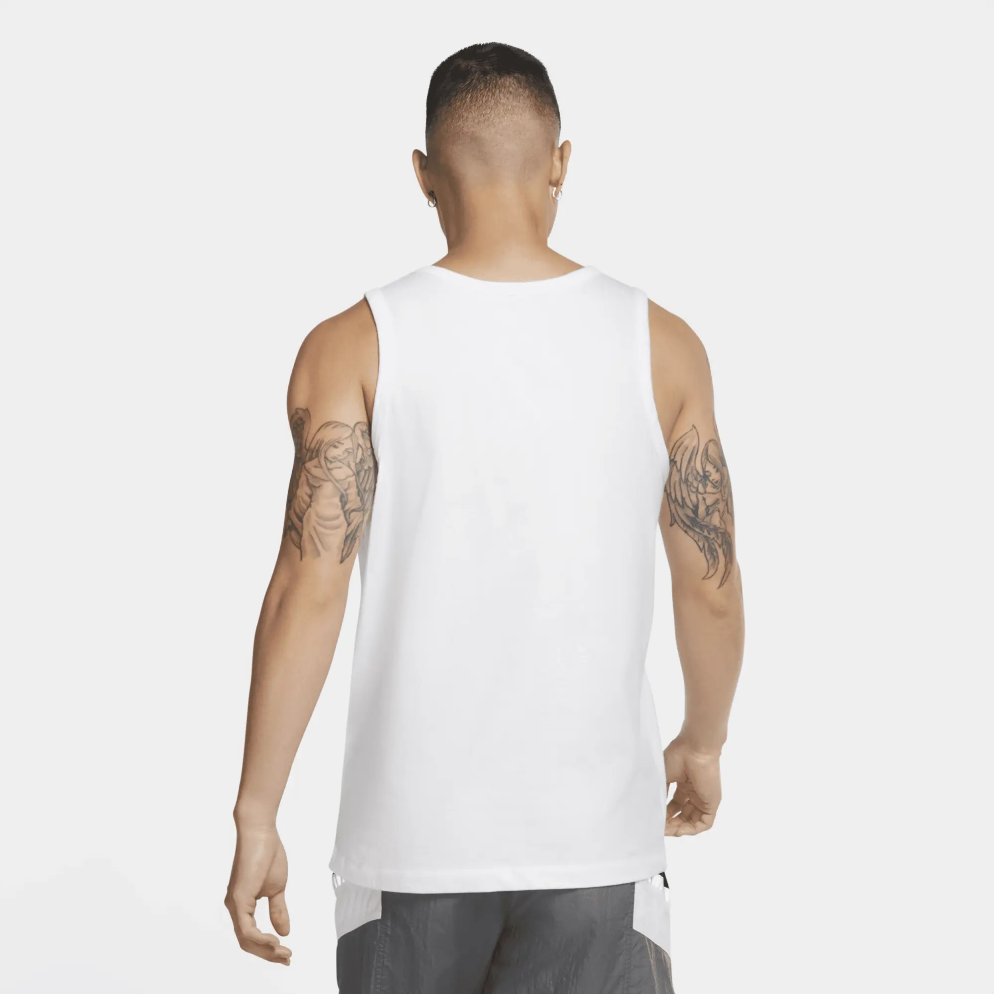 Nike Sportswear Club Men's Tank Top - White - Cotton