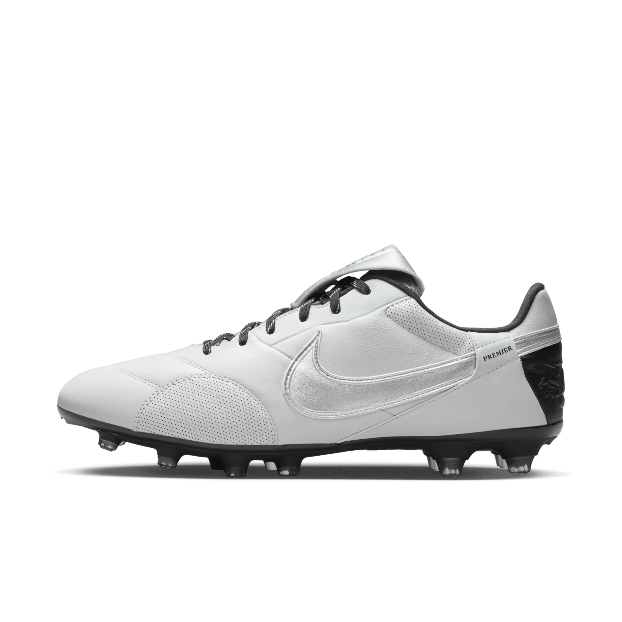 Nike Premier Iii Fg - Pure Platinum/Metallic Silver/Black - ['Grey']