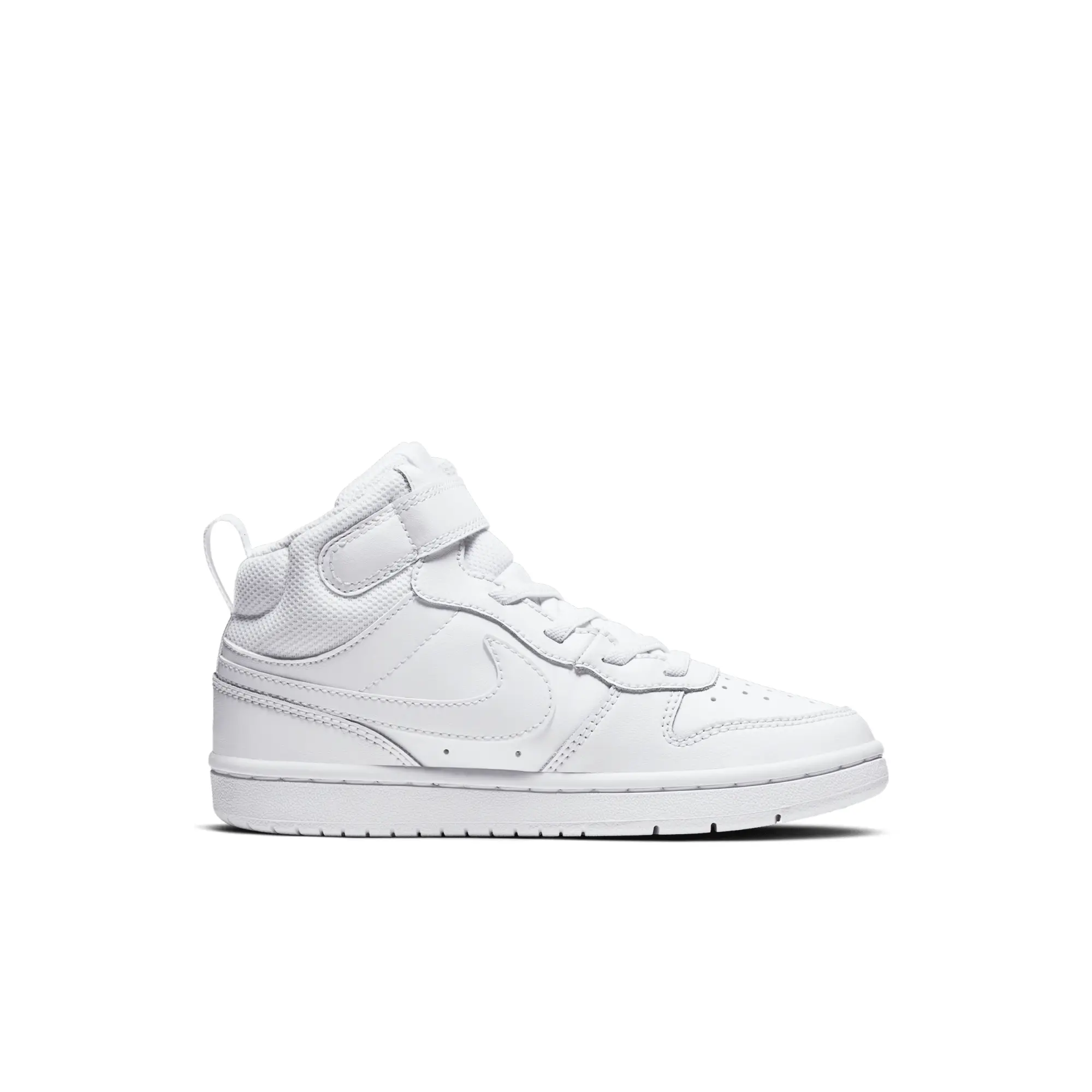 Nike Court Borough Mid 2 Younger Kids' Shoes - White