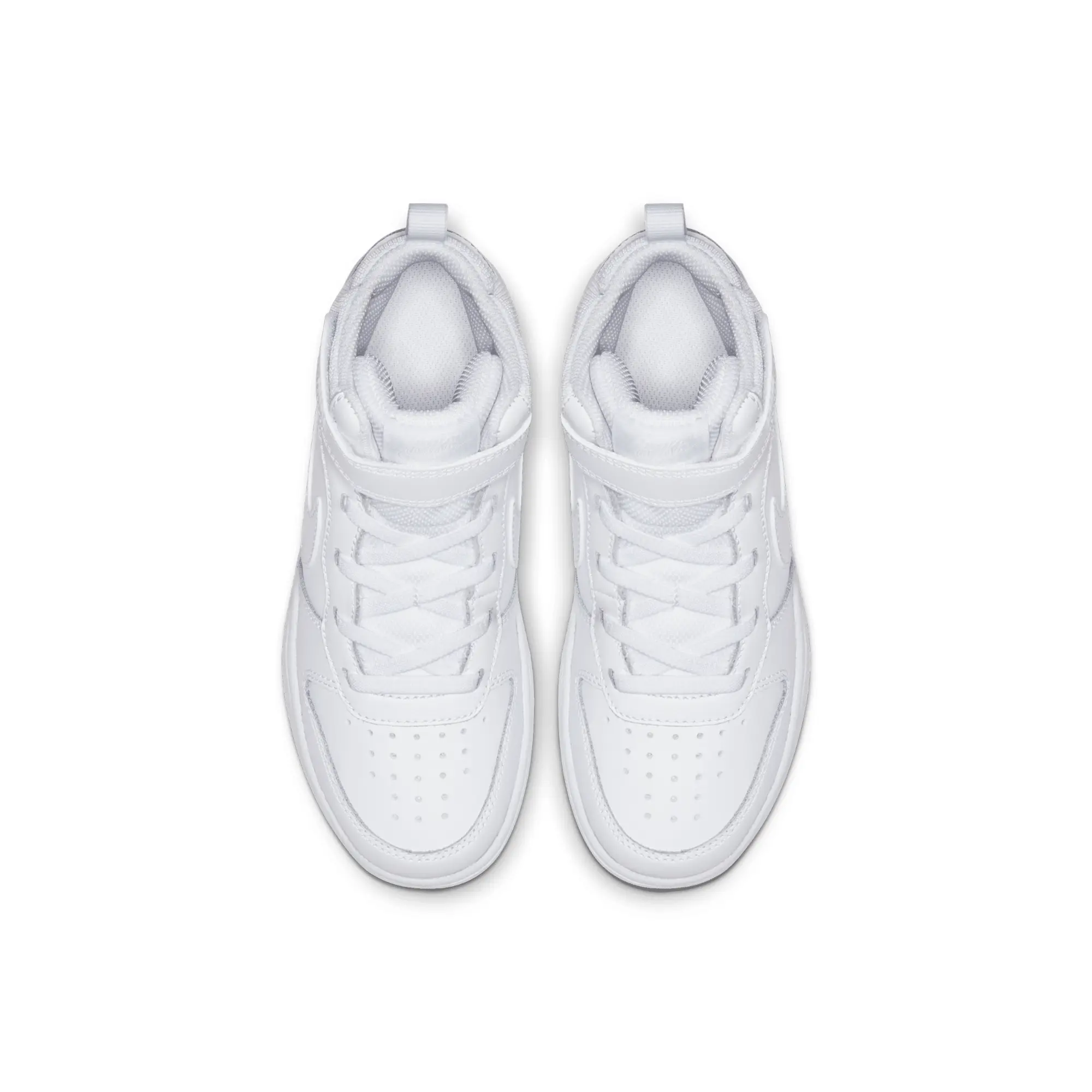 Nike Court Borough Mid 2 Younger Kids' Shoes - White