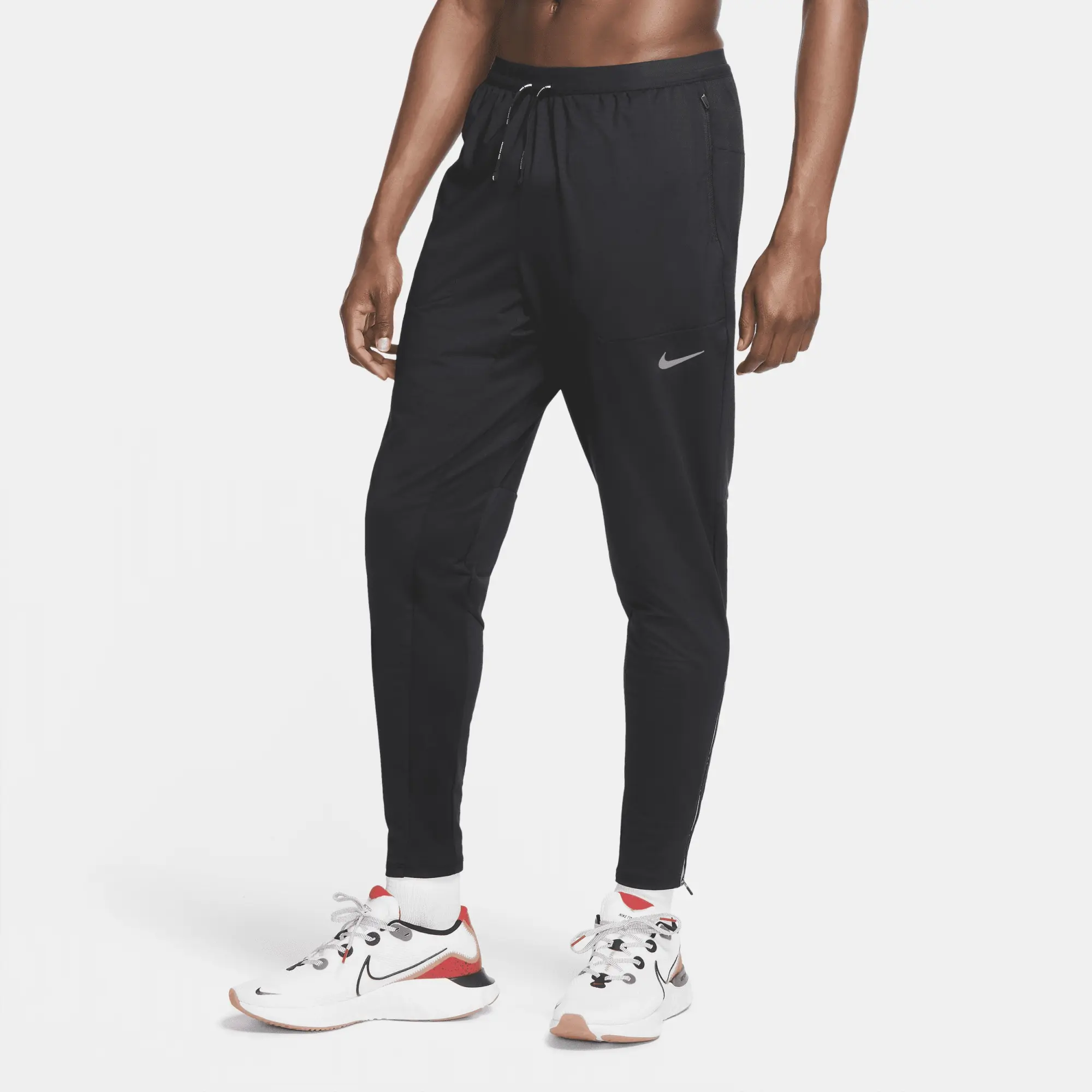 Nike Phenom Elite Men's Knit Running Trousers - Black - Polyester/Elastane