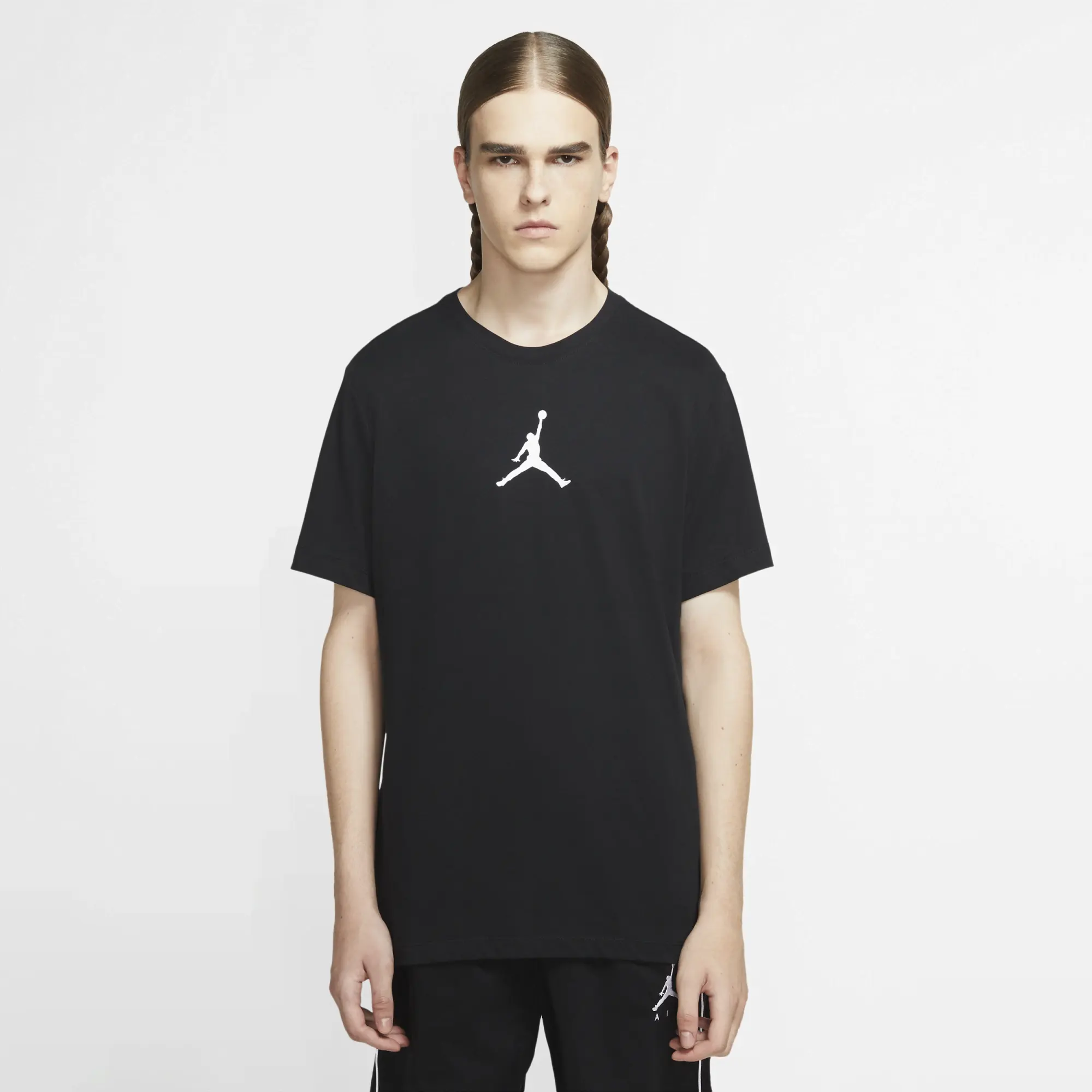 Nike Jordan Jumpman Men's T-Shirt - Black - Cotton/Polyester