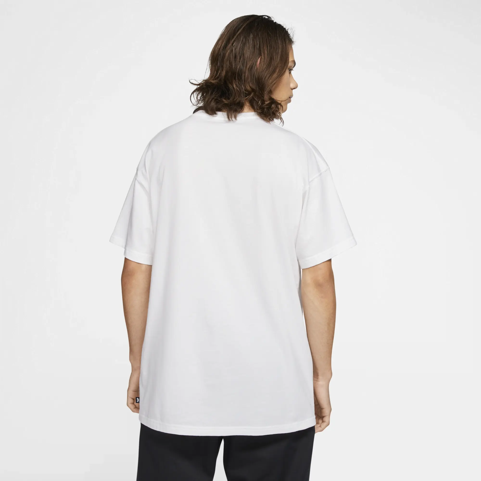 Nike Sb Logo T-Shirt In White