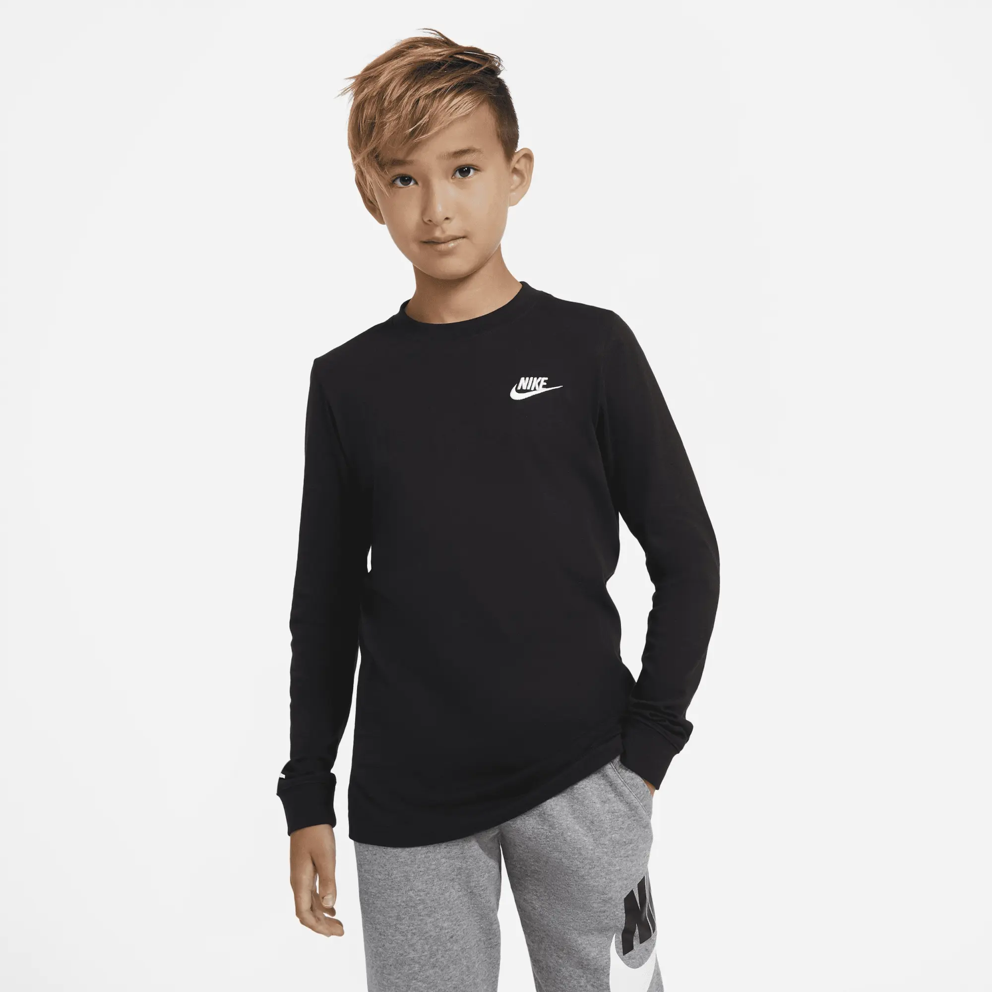 Nike long sleeve boys hotsell