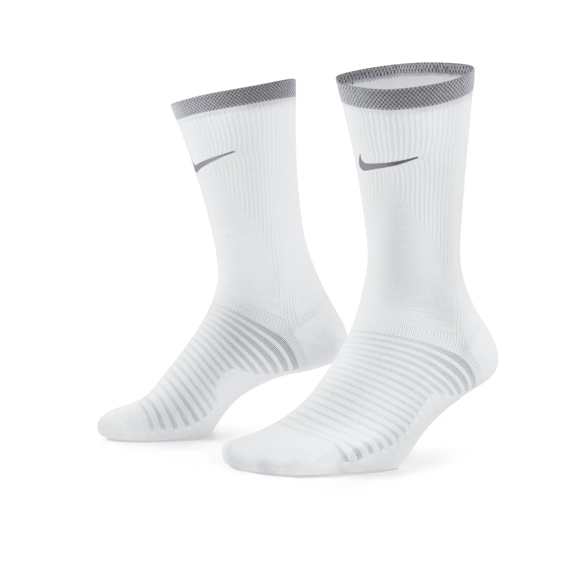 Nike Spark Lightweight Running Crew Socks - White