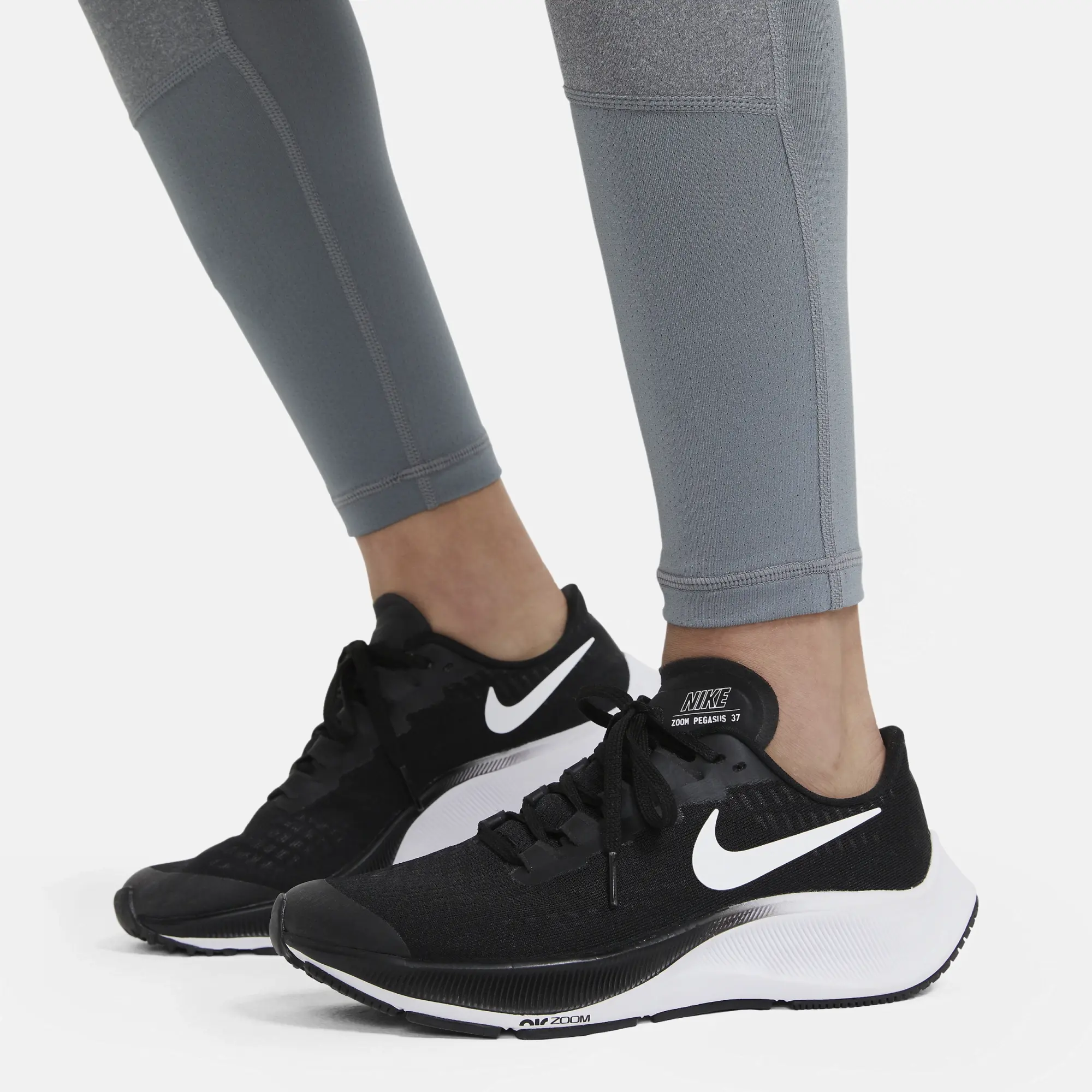 Nike Girls Pro Legging - Grey - Size XL/G - Grey