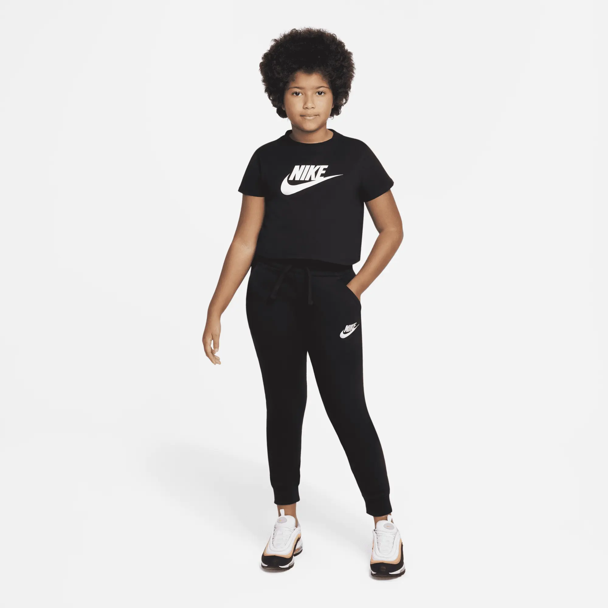 Nike Sportswear Cropped Futura Short Sleeve T-shirt
