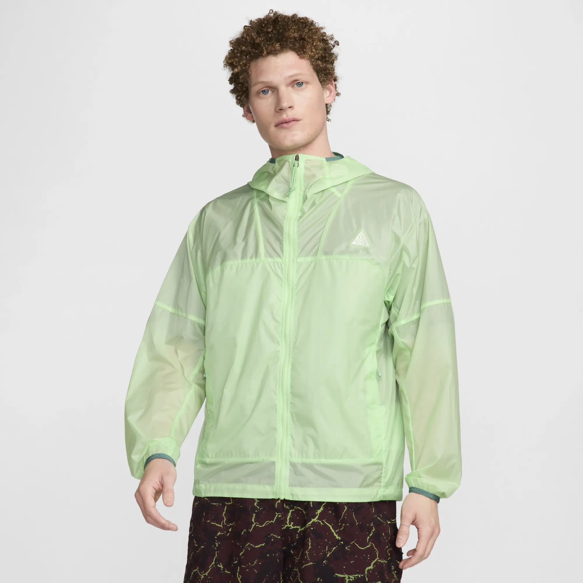 Nike Men's ACG Cinder Cone Jacket Vapor Green/Bicoastal &Summit White