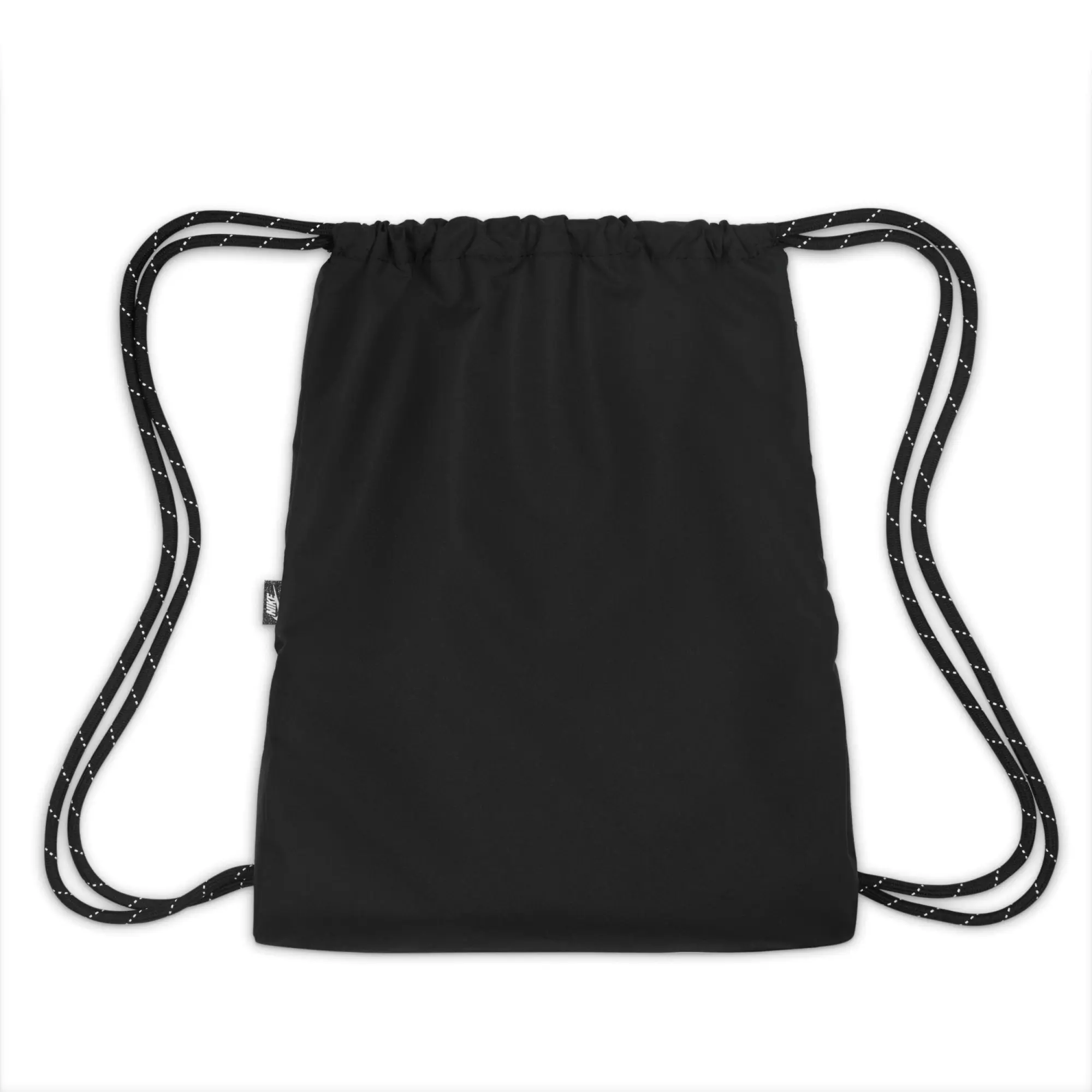 Gymsacks Nike Heritage Drawstring Bag Black/ Black/ White 13 L
