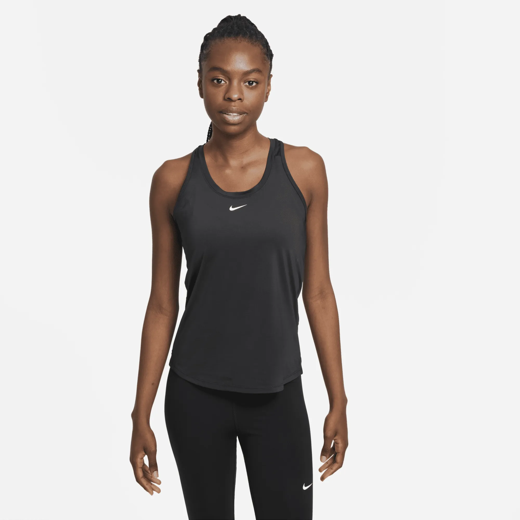 Nike Dri-FIT One Women's Slim Fit Tank Top - Black