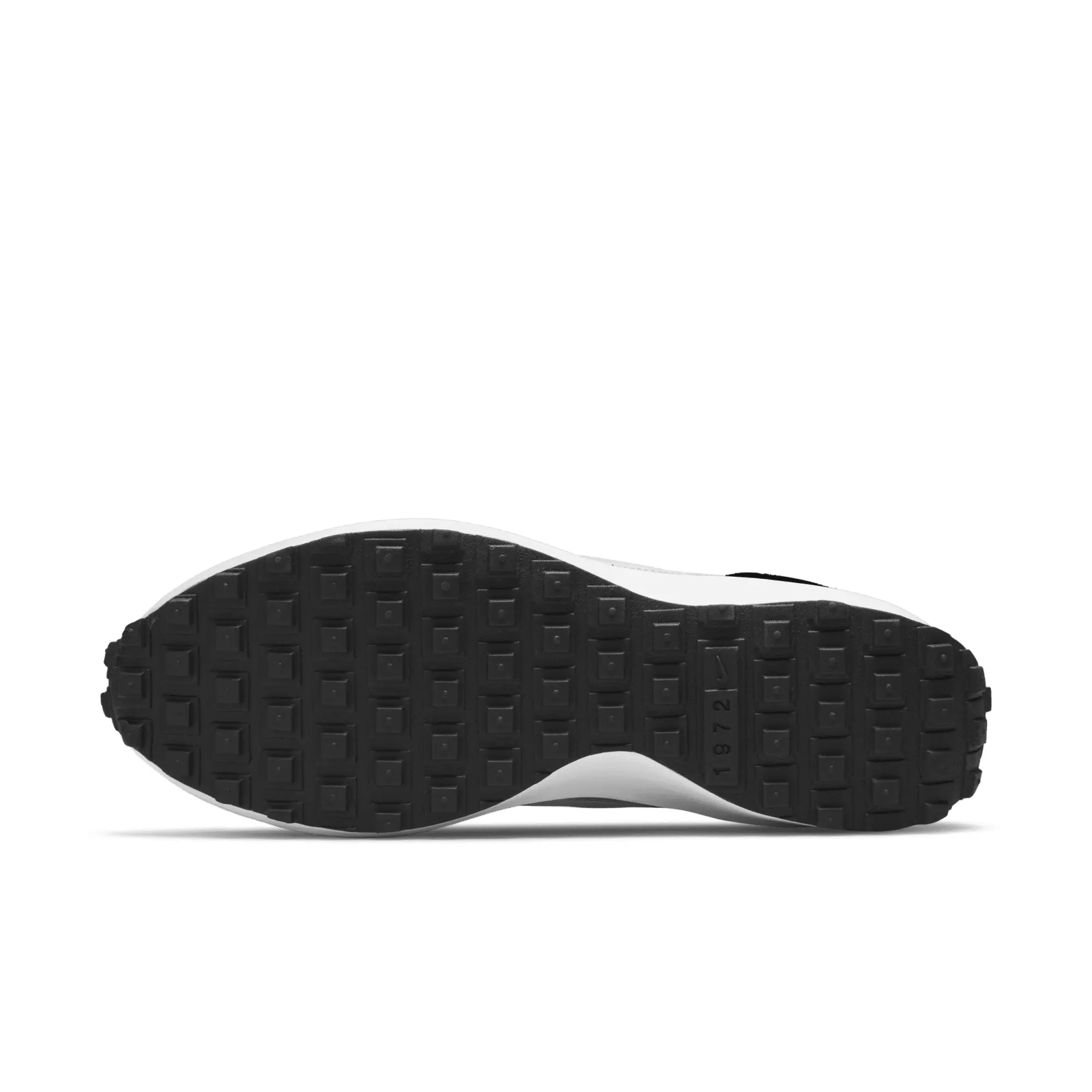 Nike Waffle Debut Trainers In Black And White