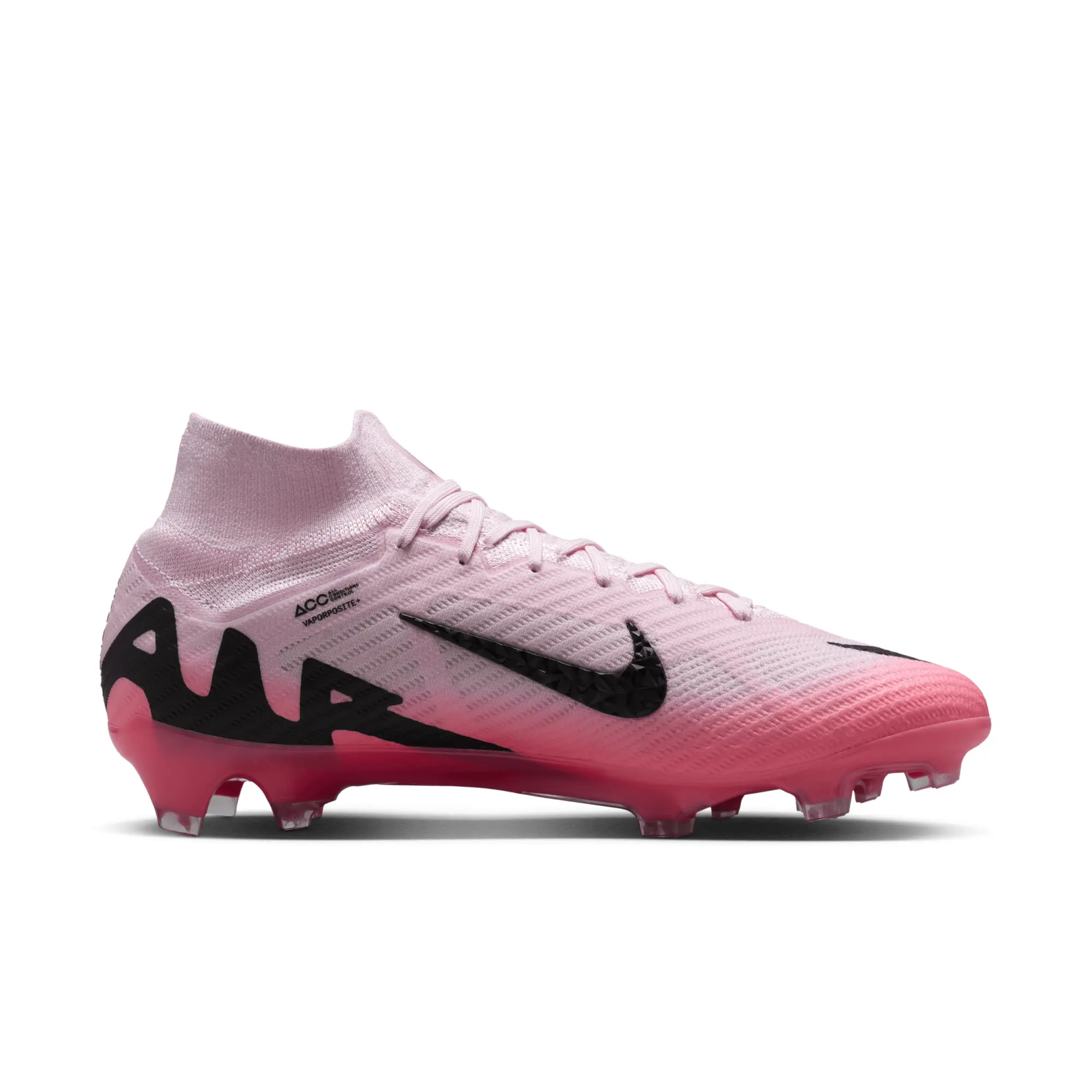 Nike Mercurial Superfly 9 Elite FG High-Top Football Boot - Pink ...