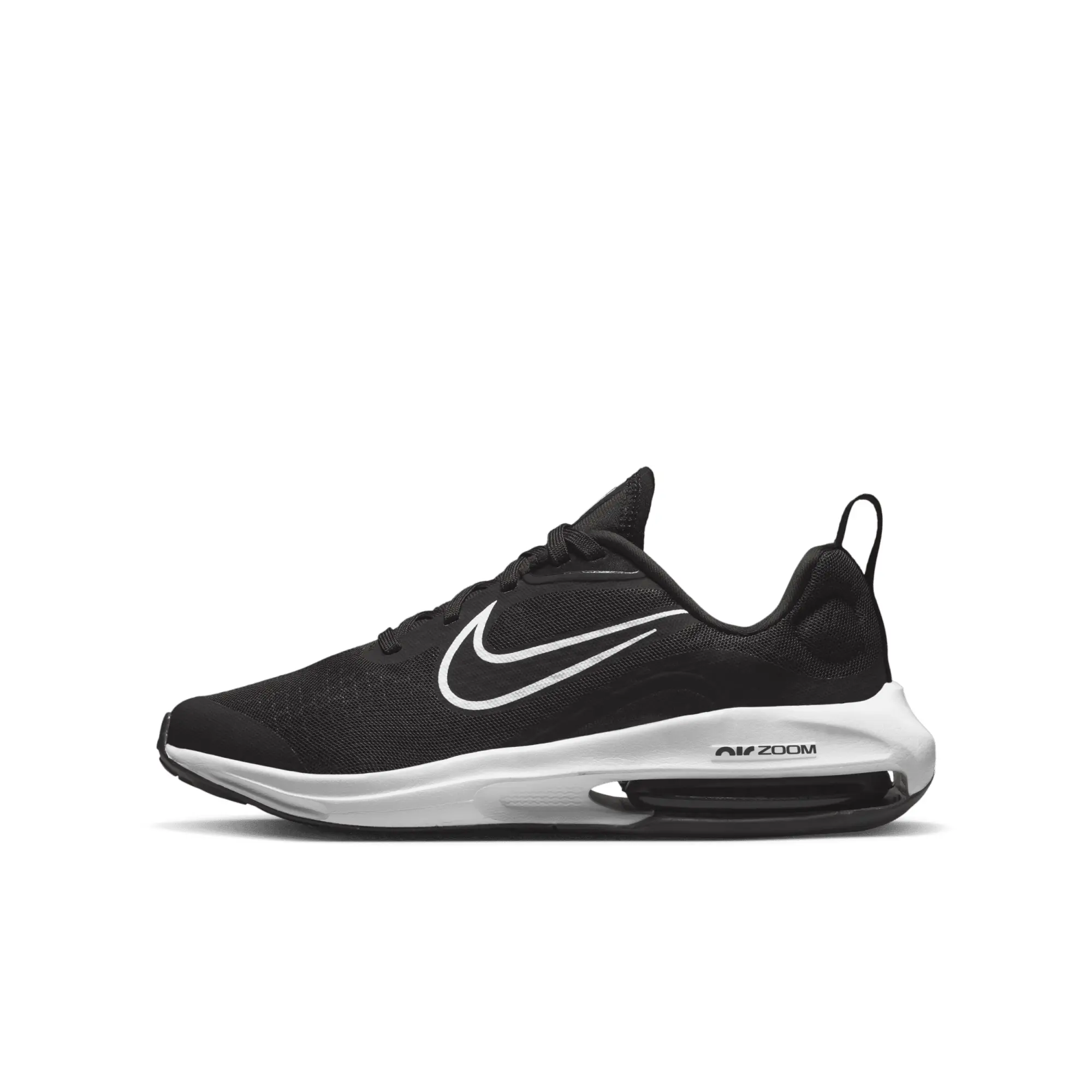 Nike Air Zoom Arcadia 2 Older Kids' Road Running Shoes - Black - Sustainable Materials
