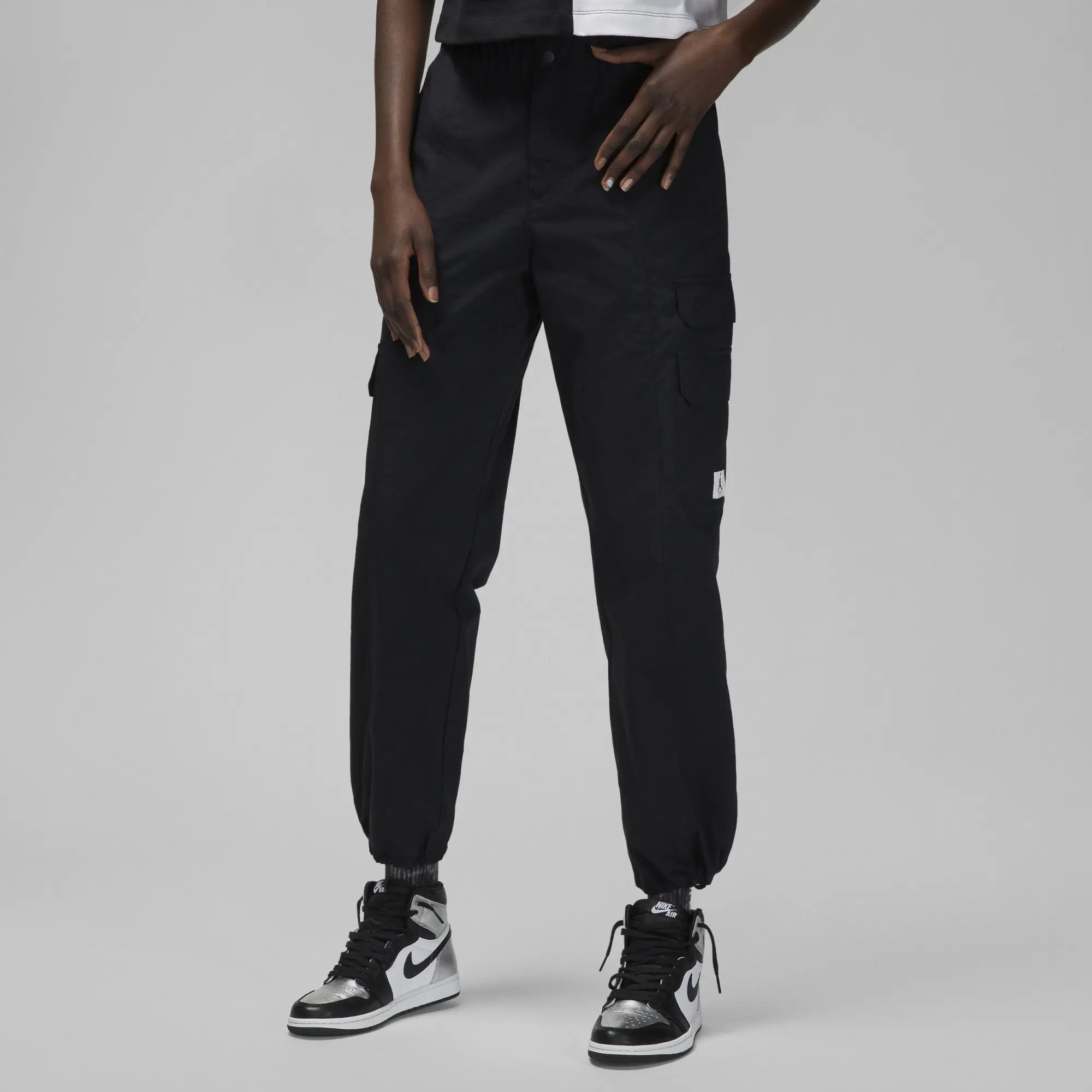 パンツ Nike Jordan Flight Chicago Trousers Nike Jordan Flight Chicago Women's Trousers - Black - Cotton