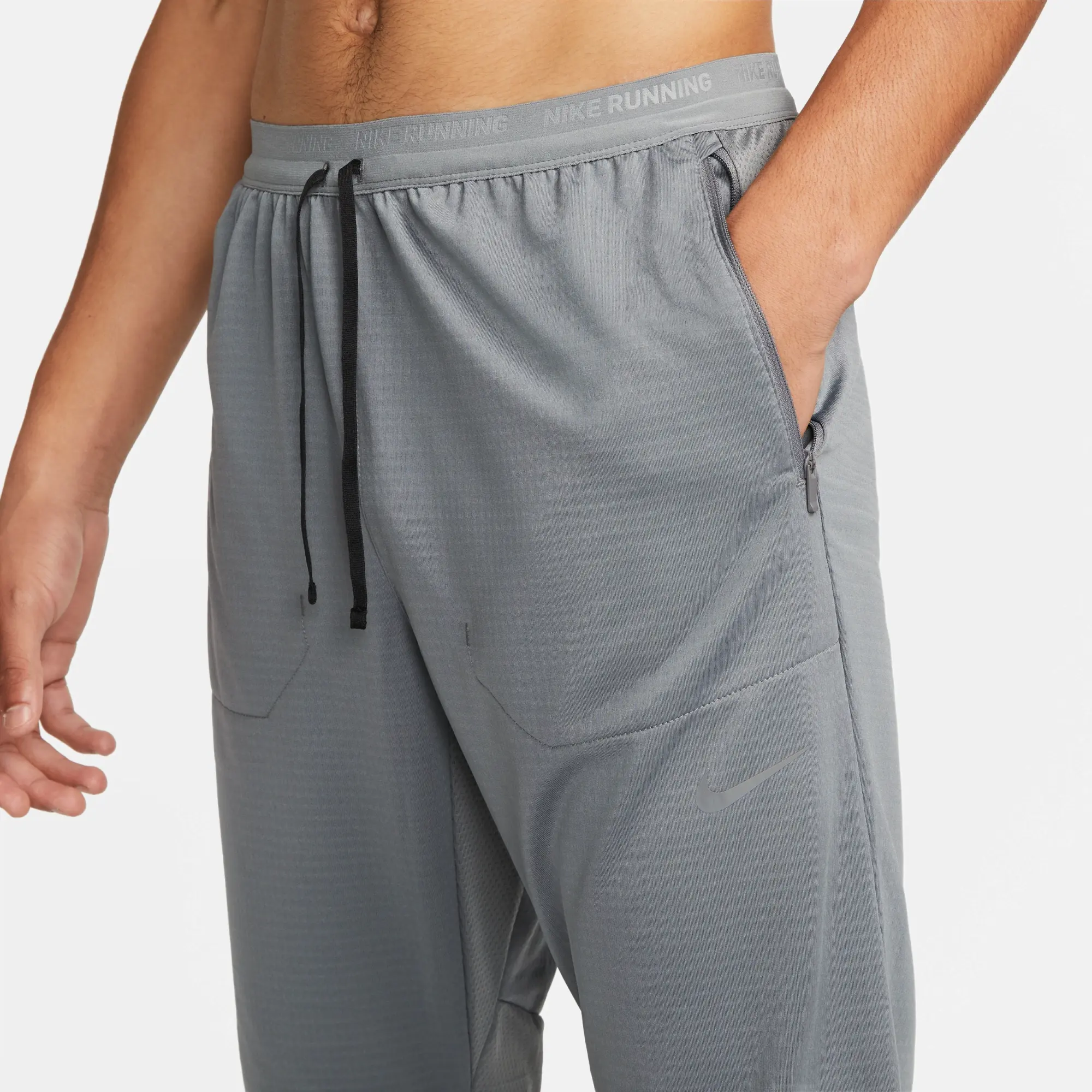 Nike Running Trousers Phenom Dri-Fit Knit - ['Grey']