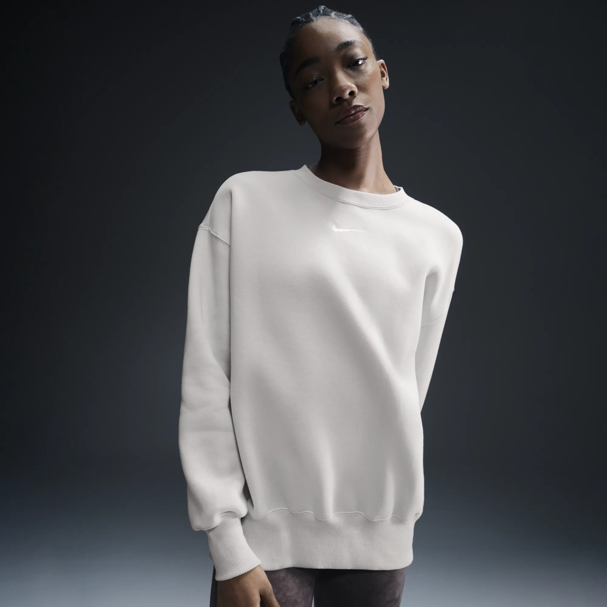 Nike Sportswear Phoenix Fleece Women's Oversized Crew-neck