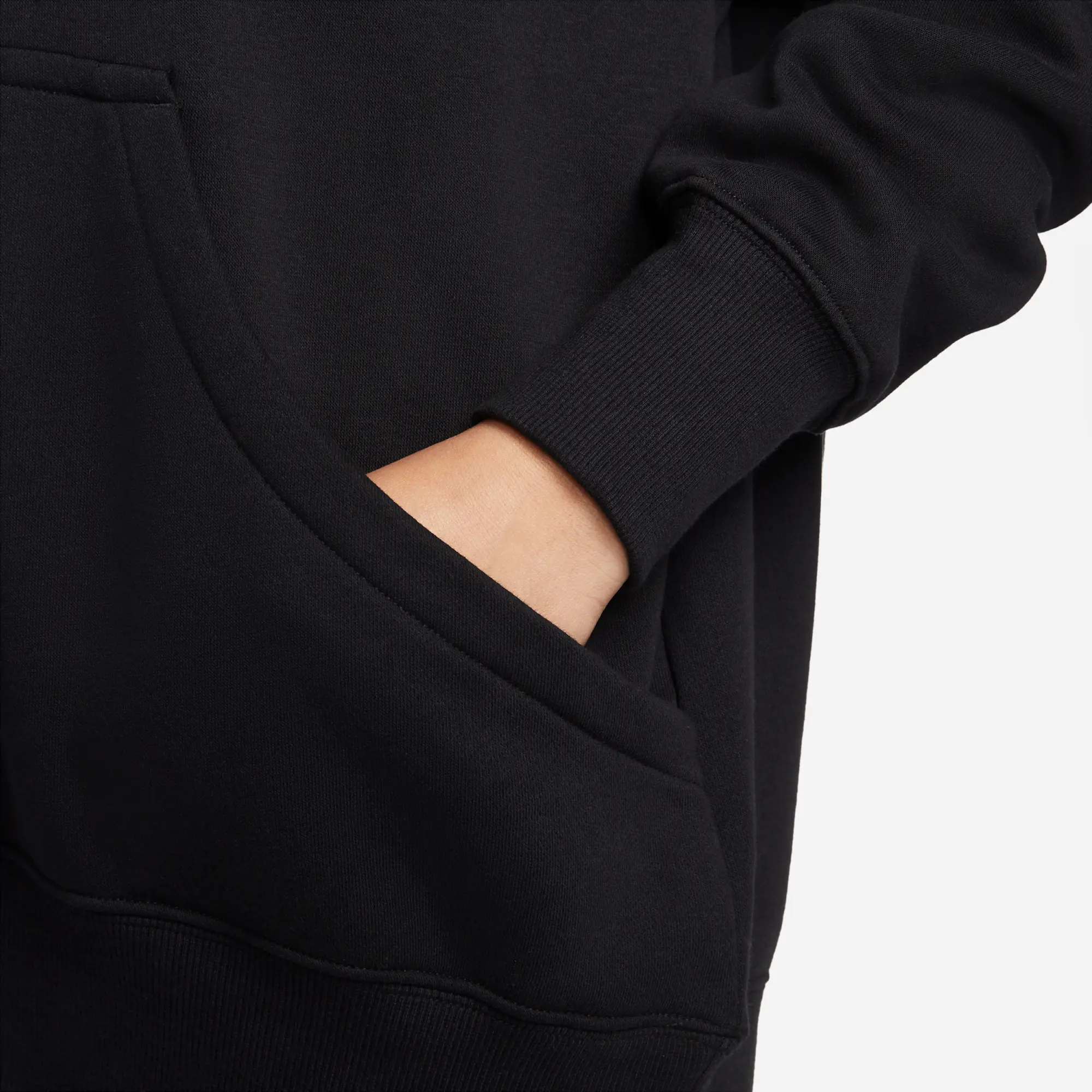 Nike Sportswear Phoenix Fleece Women's Oversized Pullover Hoodie - Black - Cotton/Polyester
