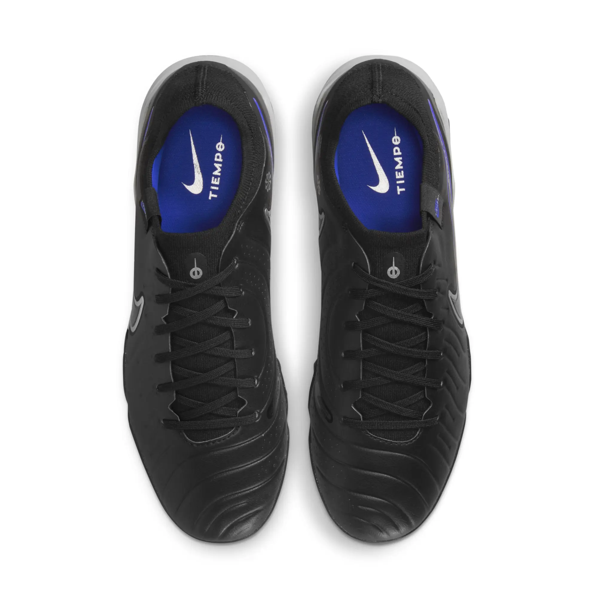 Nike Tiempo Legend 10 Pro Tf Shadow - Black/Chrome/Hyper Royal - ['Black']