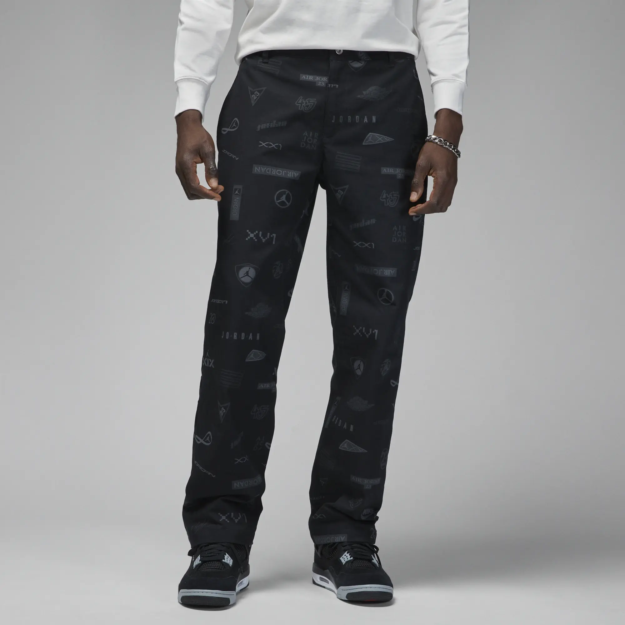 Nike Jordan Jordan Flight Heritage Woven Trousers, Black