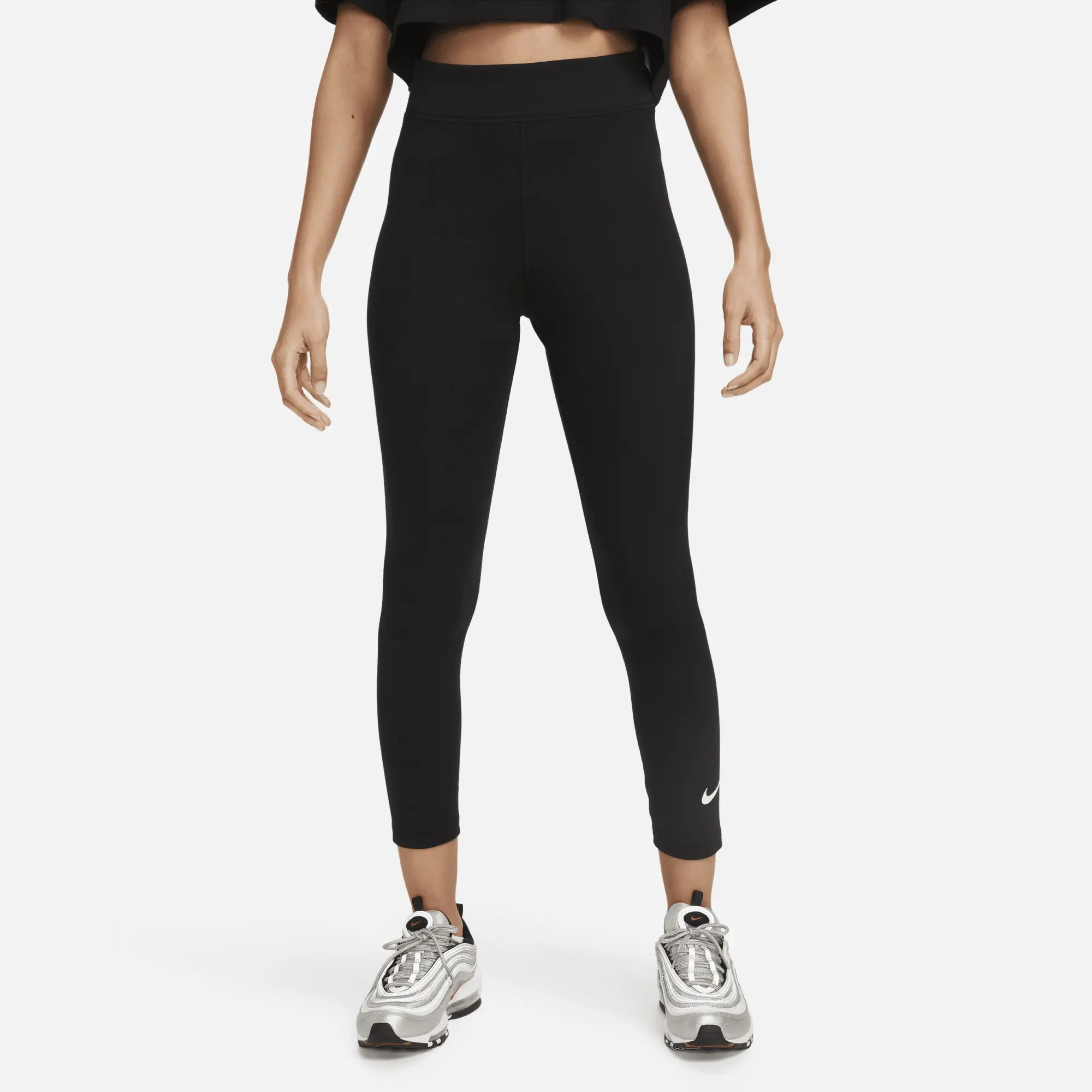 Nike Club Leggings - Black - Womens