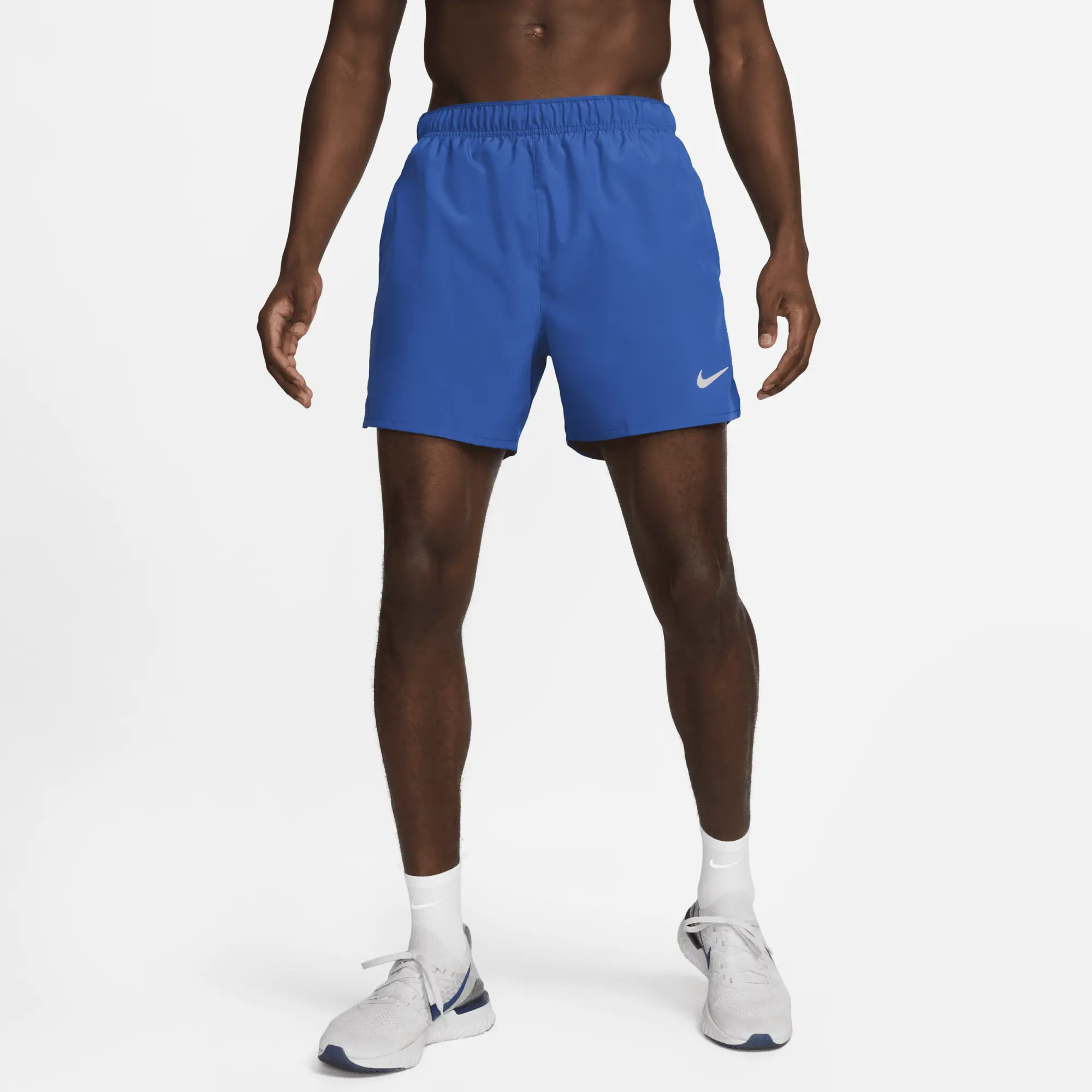 Nike Running Challenger Dri Fit 5 Inch Shorts In Royal Blue DV9363 480 FOOTY.COM