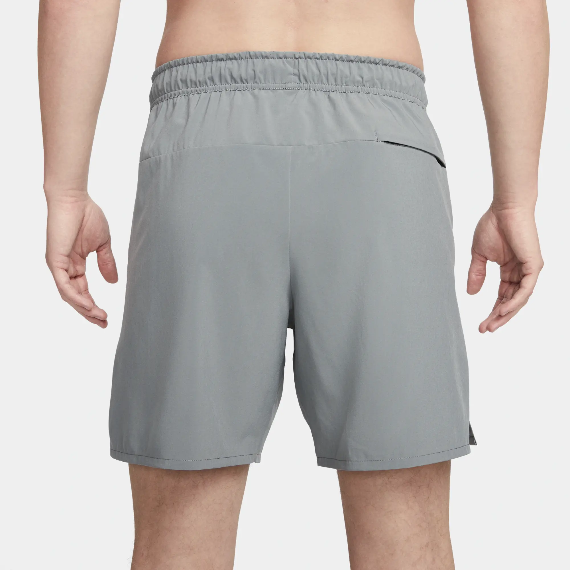 Nike Unlimited Men's Dri-FIT 18cm (approx.) Unlined Versatile Shorts - Grey - Polyester/Elastane