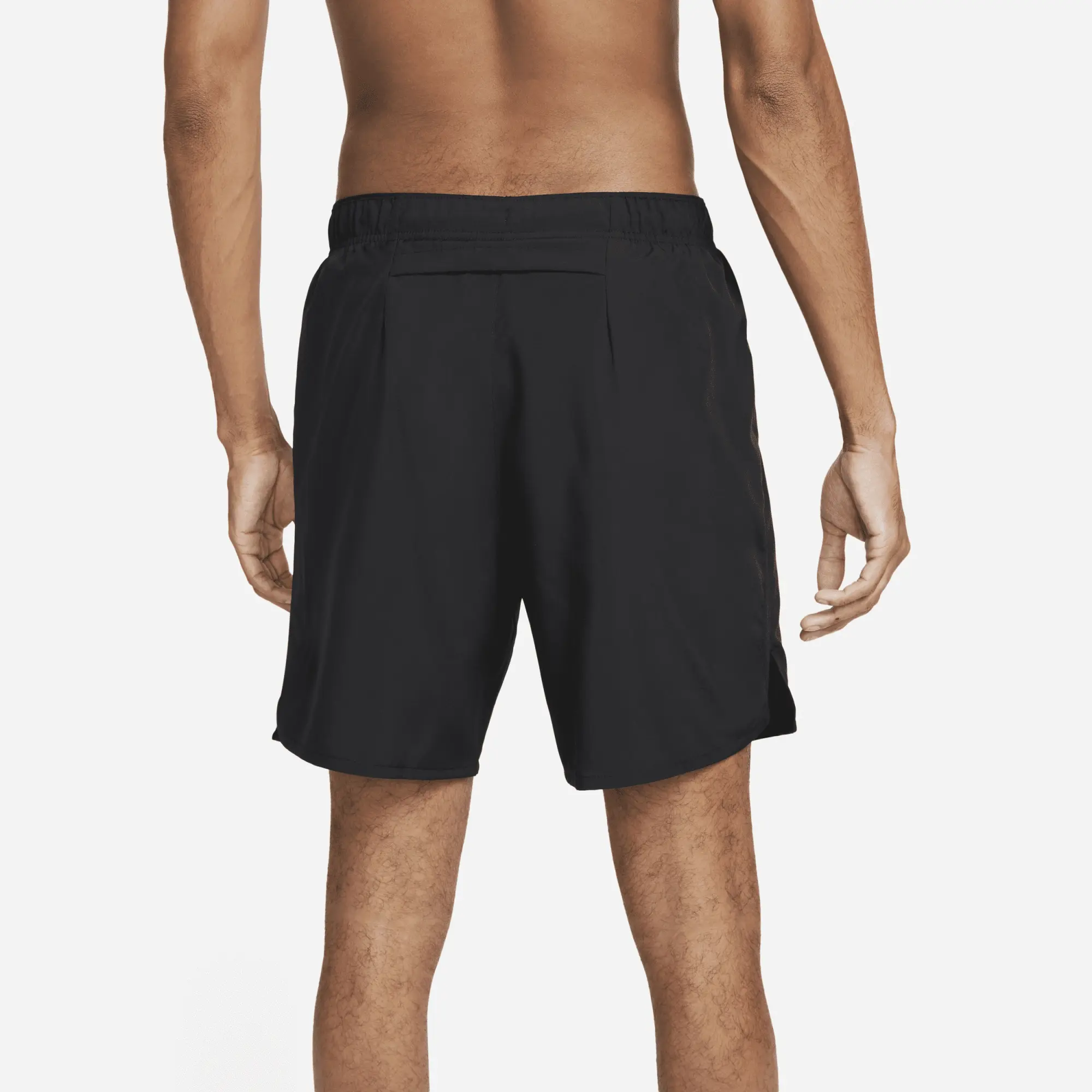 Men's Nike Challenger 7in 2In1 Shorts in Black/Silver