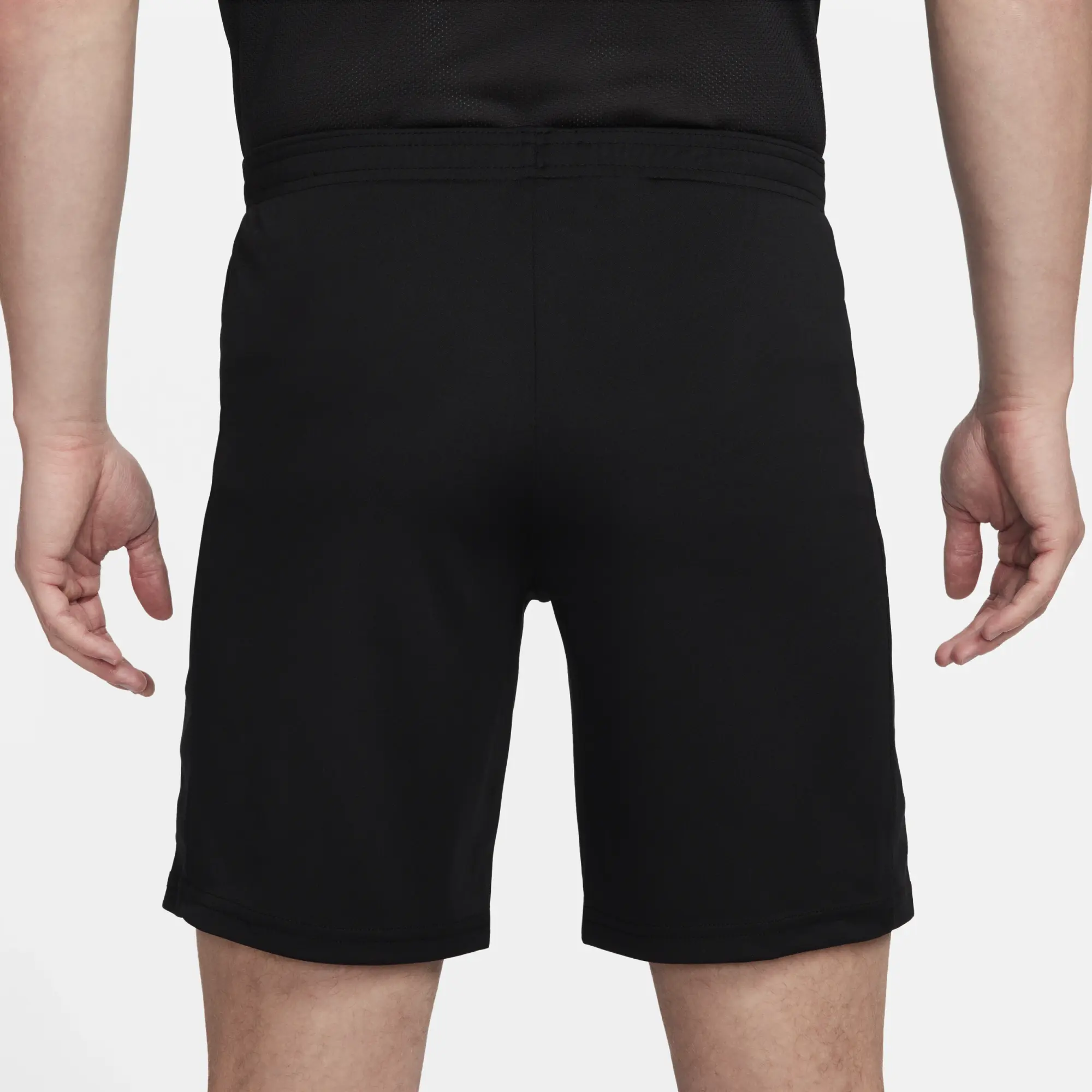 Nike Football Academy Dri-Fit Shorts In Black And Yellow