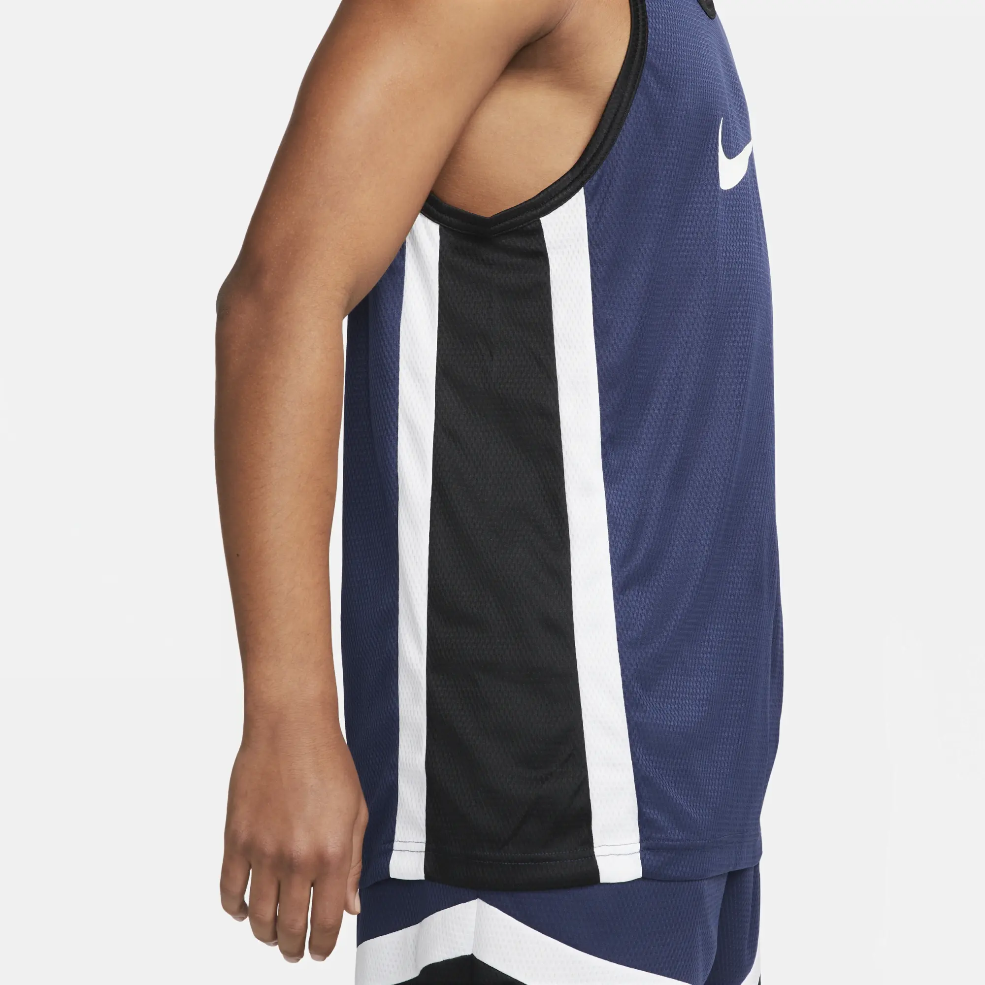 Nike Icon Men's Dri-FIT Basketball Jersey - Blue - Recycled Polyester/ Recycled Polyester