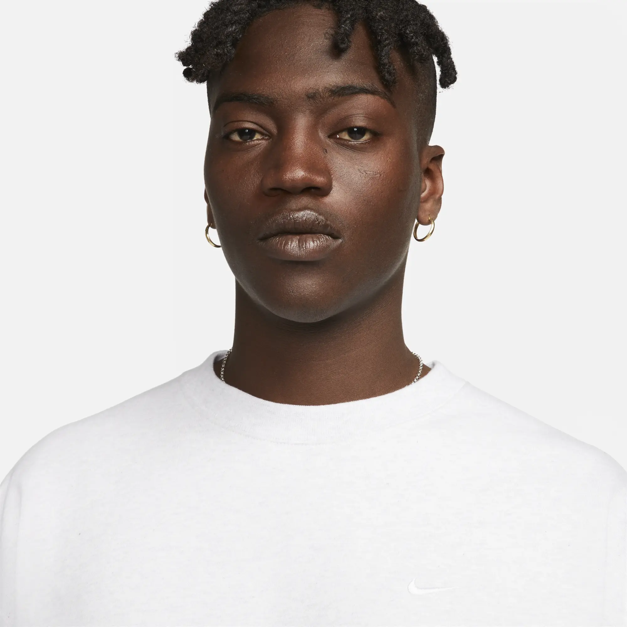 Nike Solo Swoosh Fleece Sweatshirt, Grey