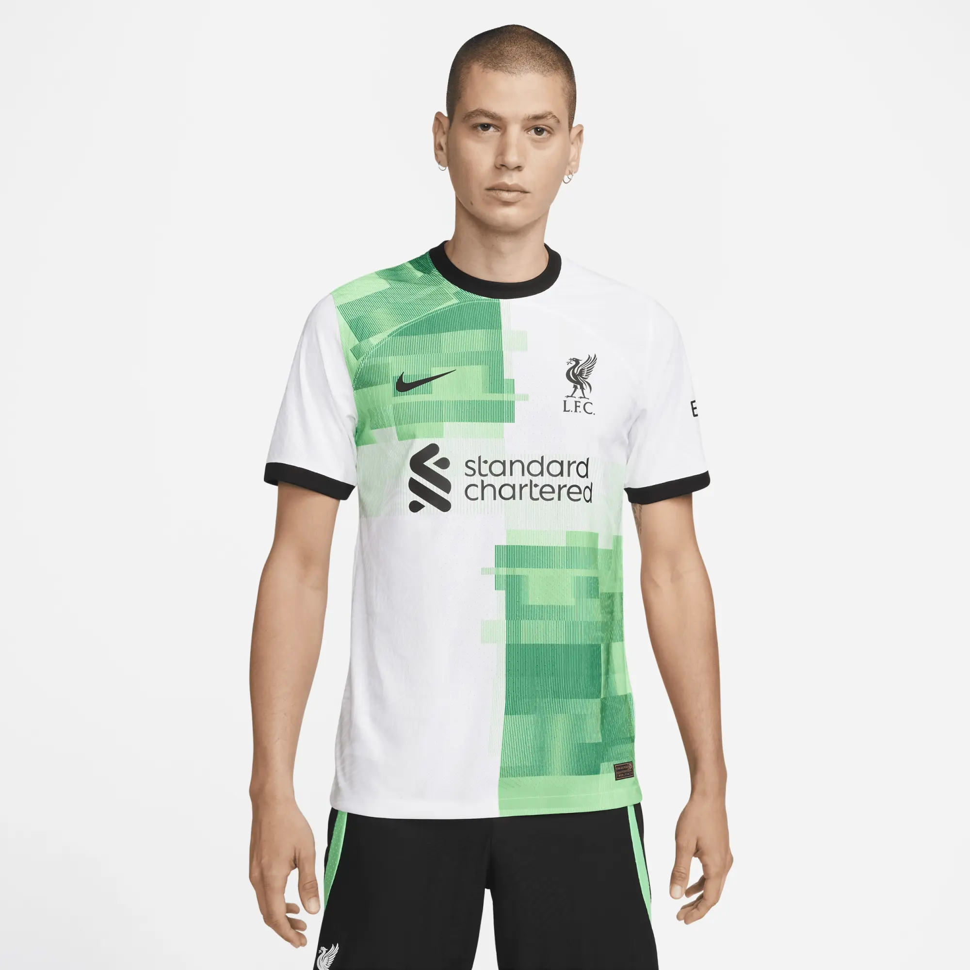 Liverpool green white kit online