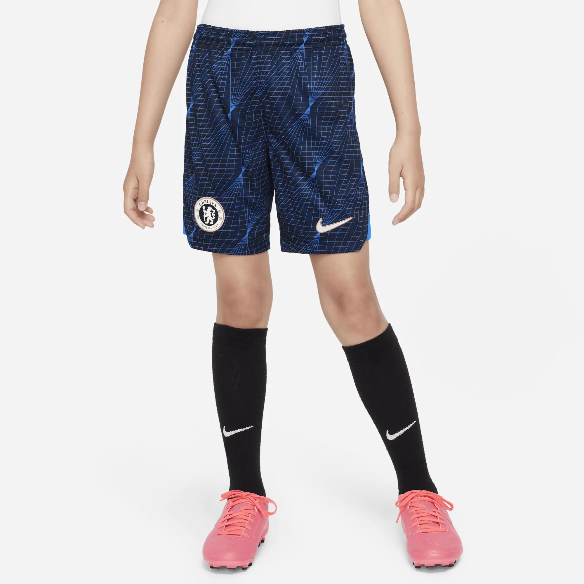 Nike Chelsea Away Shorts 2023/24 Kids - ['Blue']