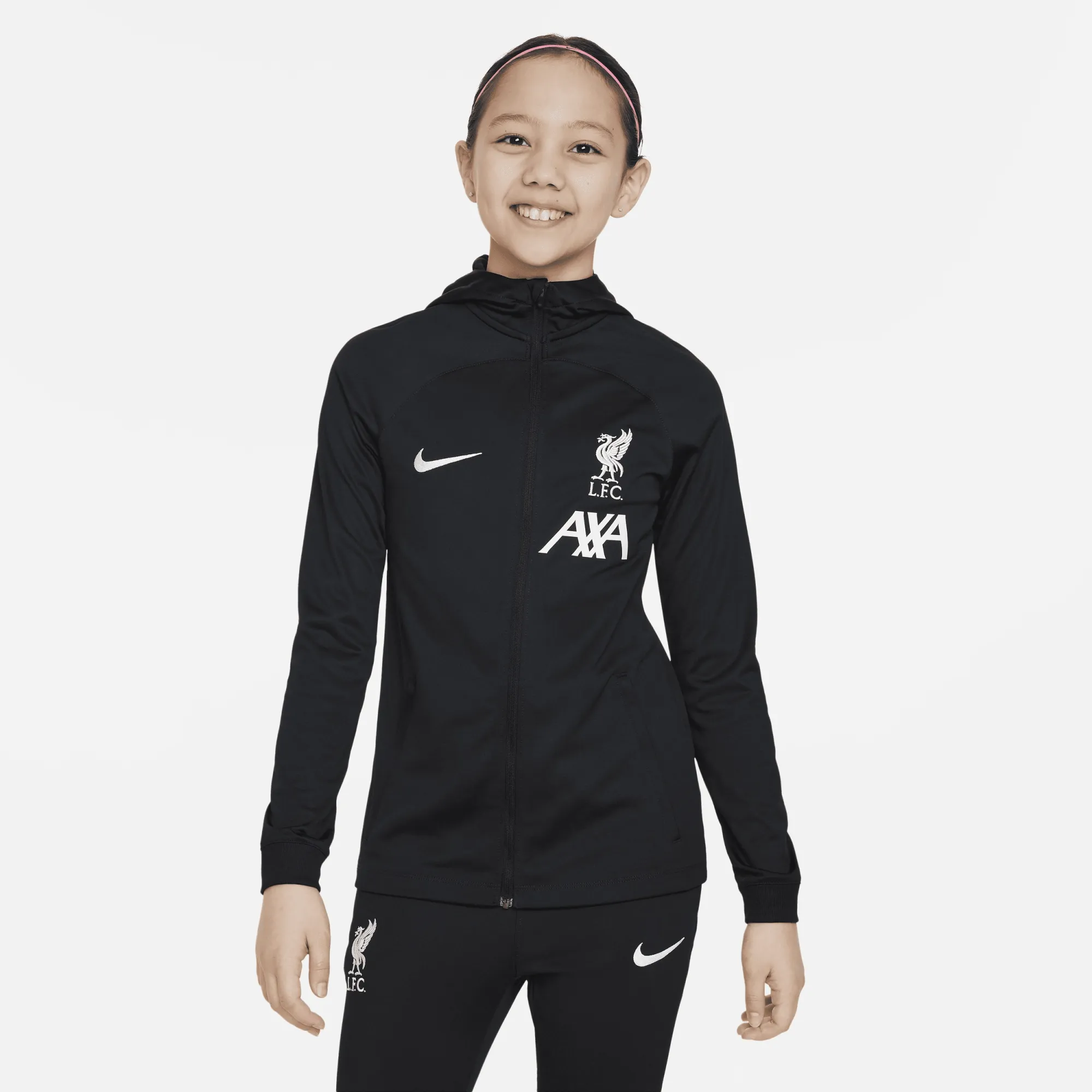 Liverpool Strike Older Kids' Nike Dri-FIT Hooded Football