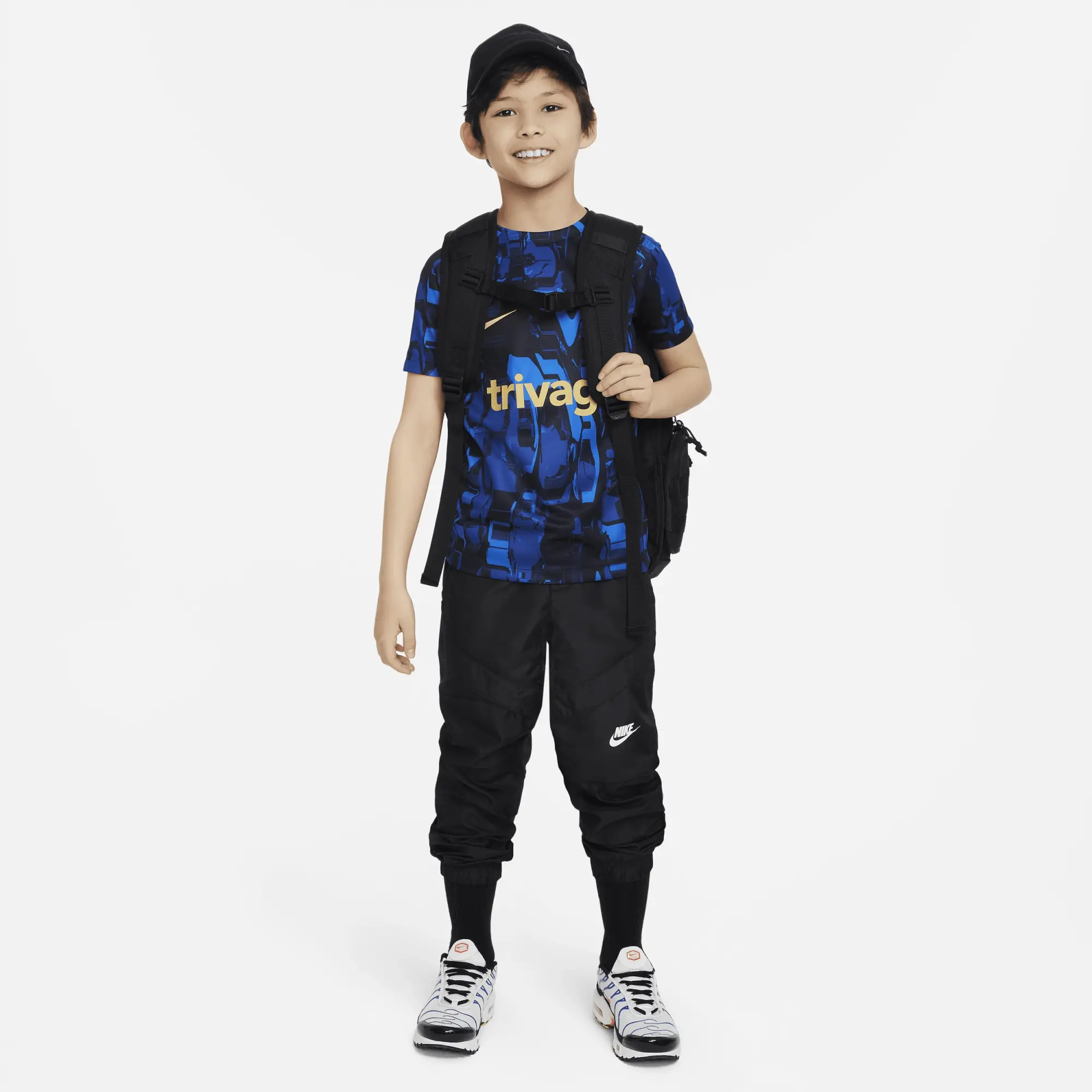 Nike Chelsea 23 24 Kids Dri Fit Academy Pre Match SS Shirt