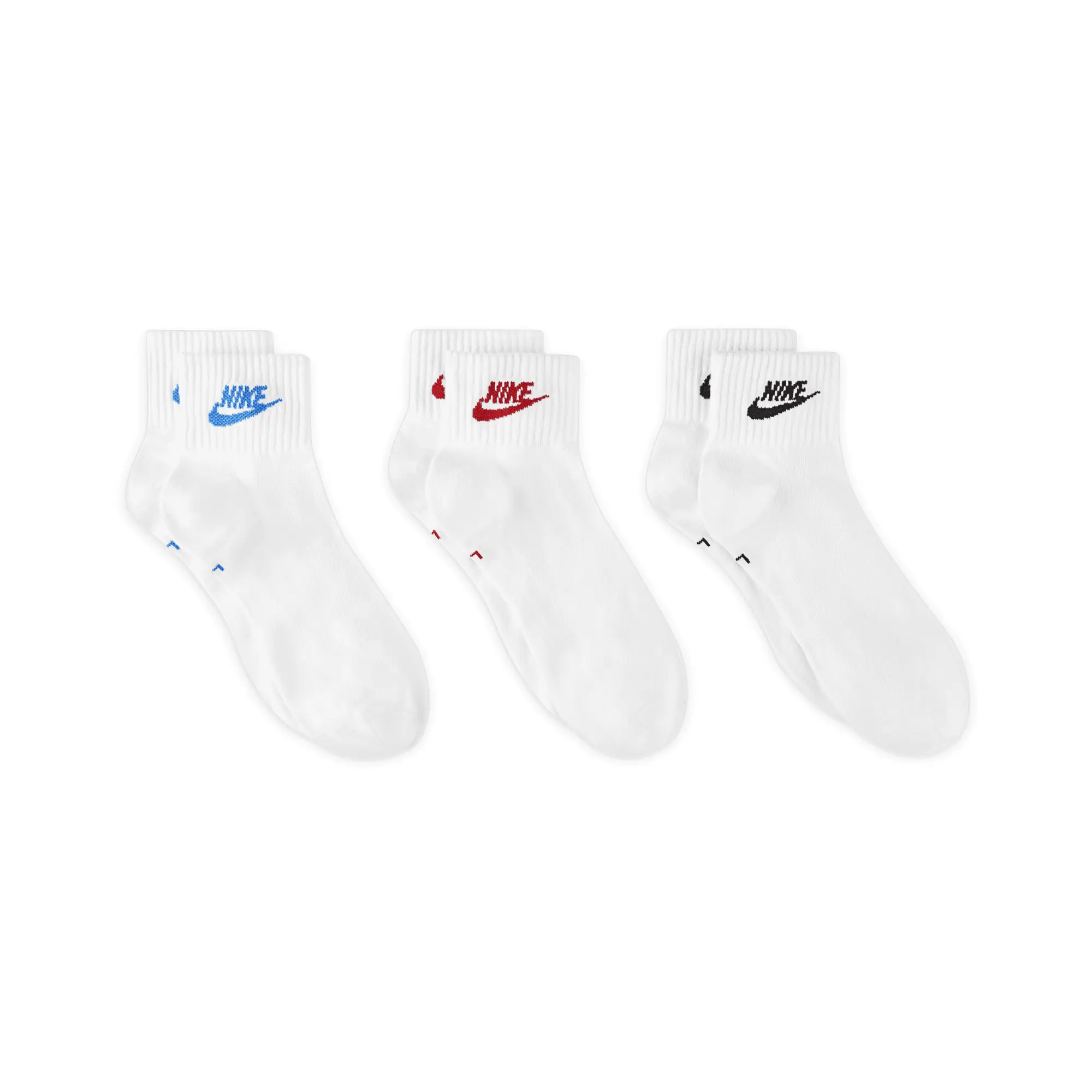 Nike Everyday Essential Ankle Socks (3 Pairs) - Multi-Colour