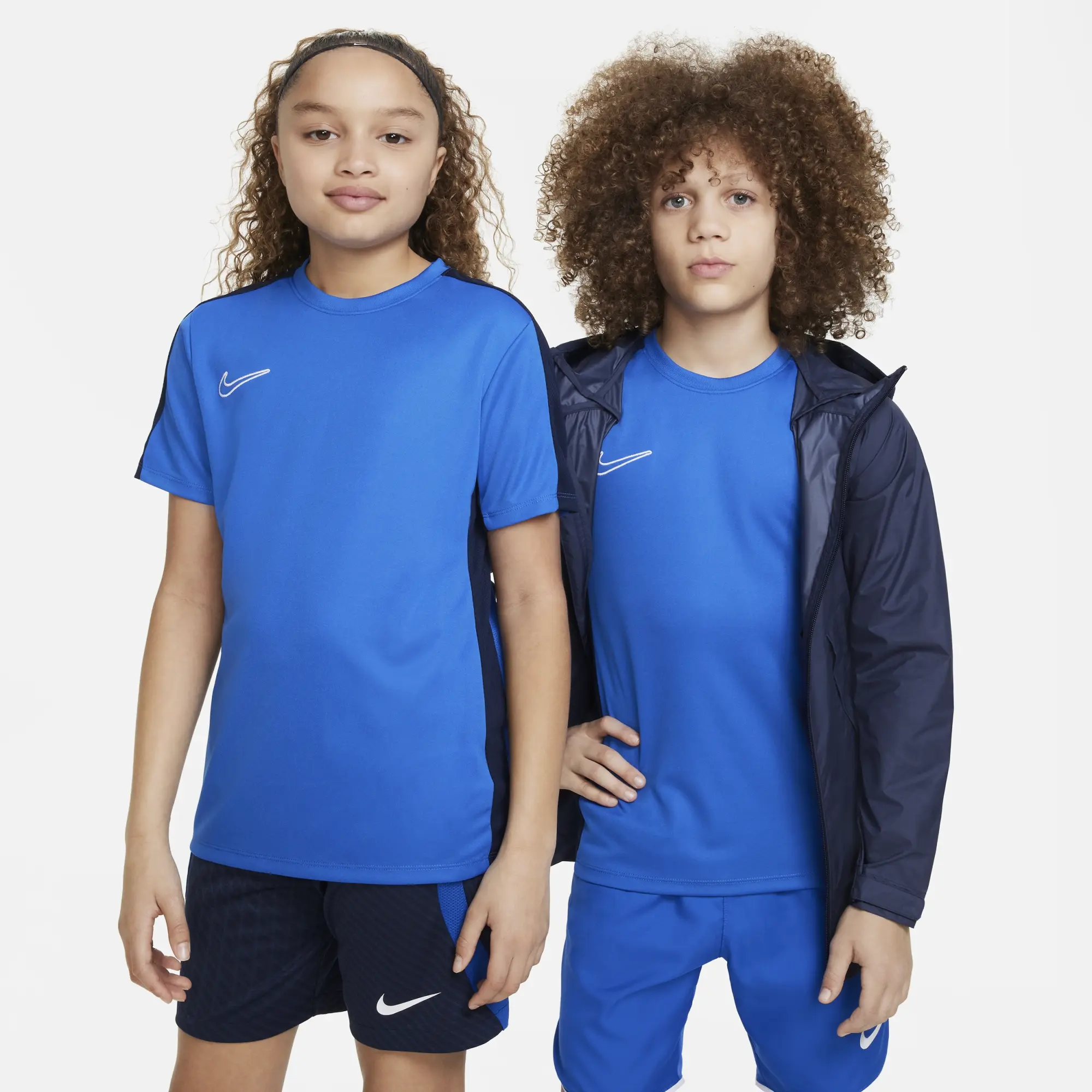 Nike Academy Dri Fit Training Top Royal Blue Kids DX5482 463 FOOTY.COM