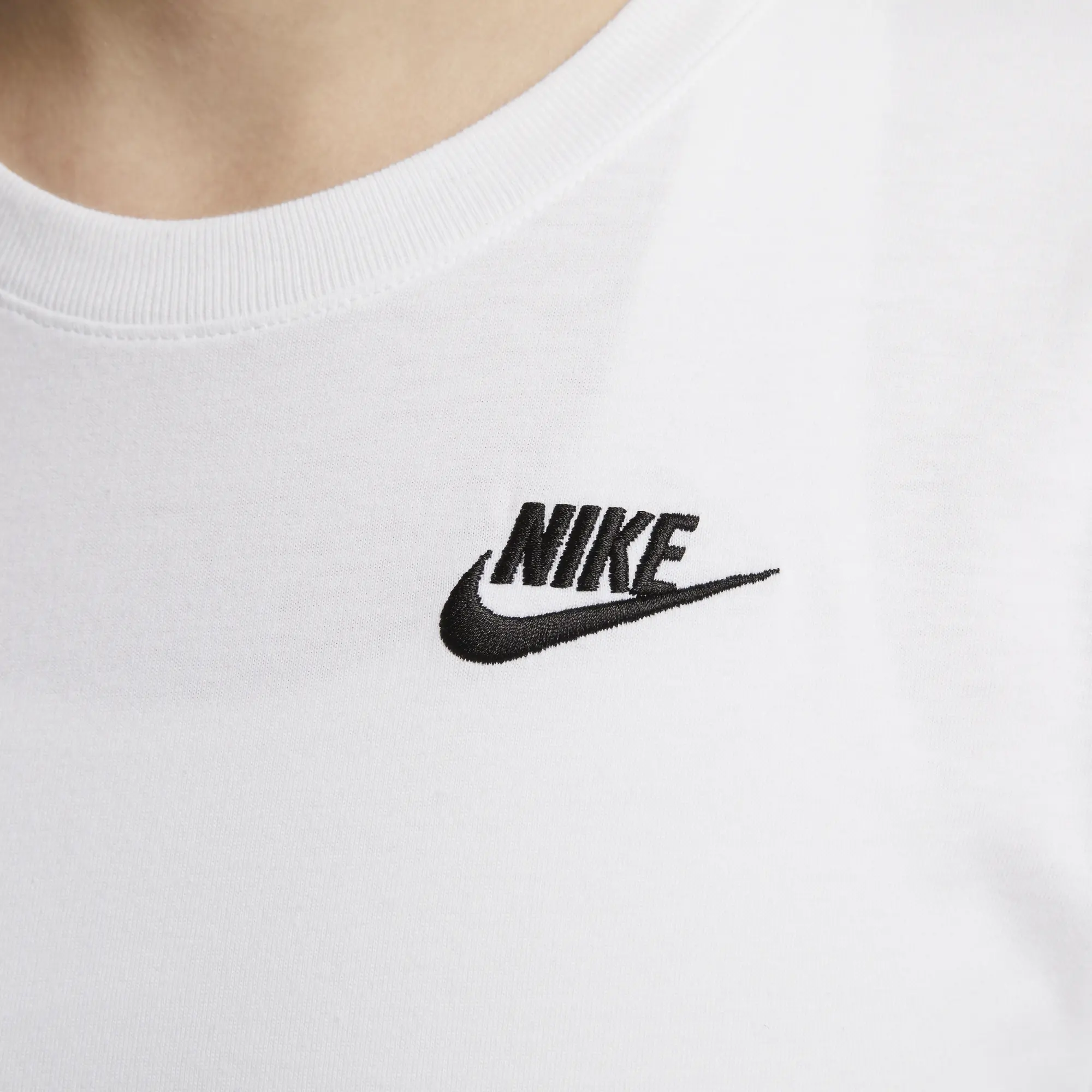 Nike Sportswear Women's Club T-Shirt - White