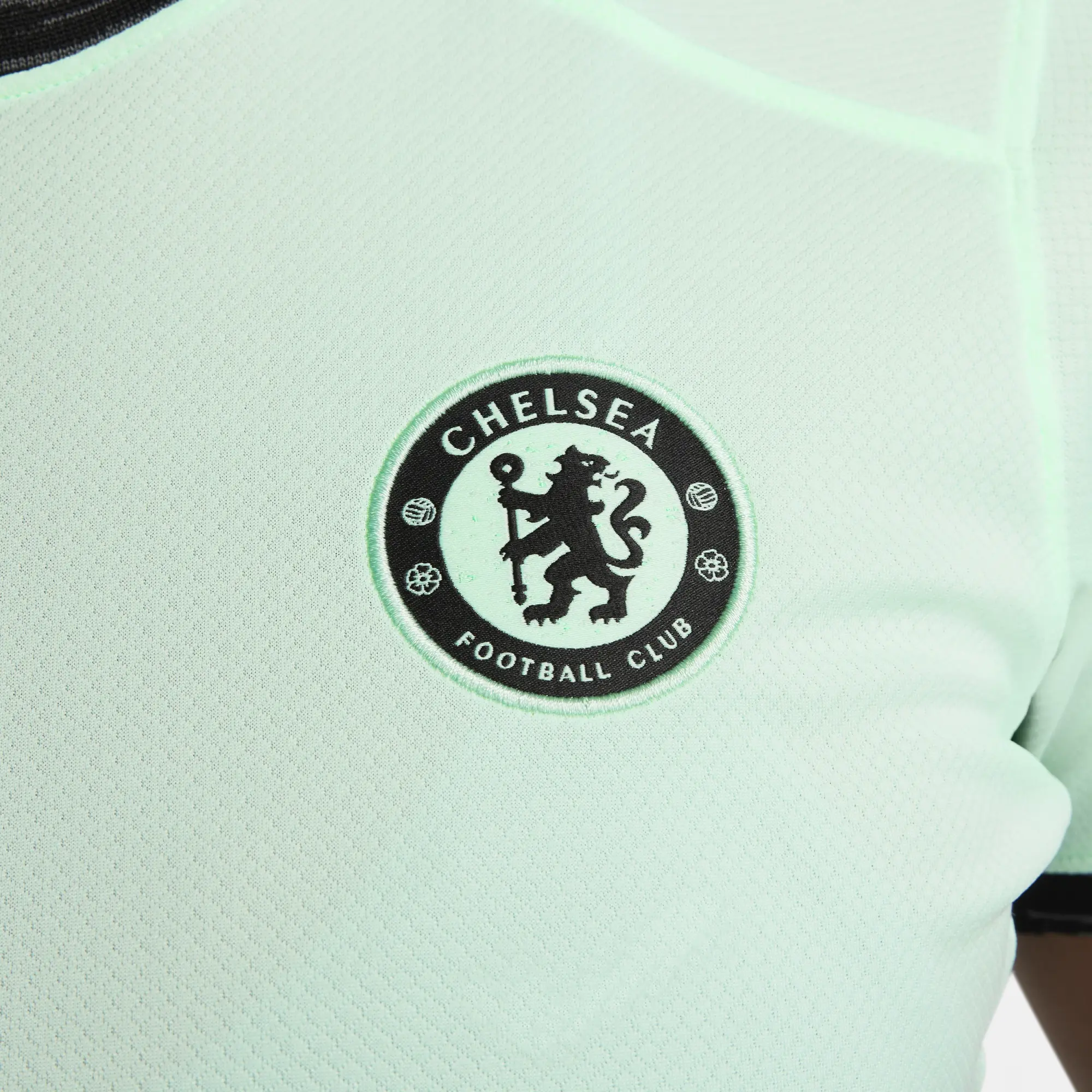 Chelsea F.C. 2023/24 Stadium Third Women's Nike Dri-FIT Football Shirt - Green - Recycled Polyester