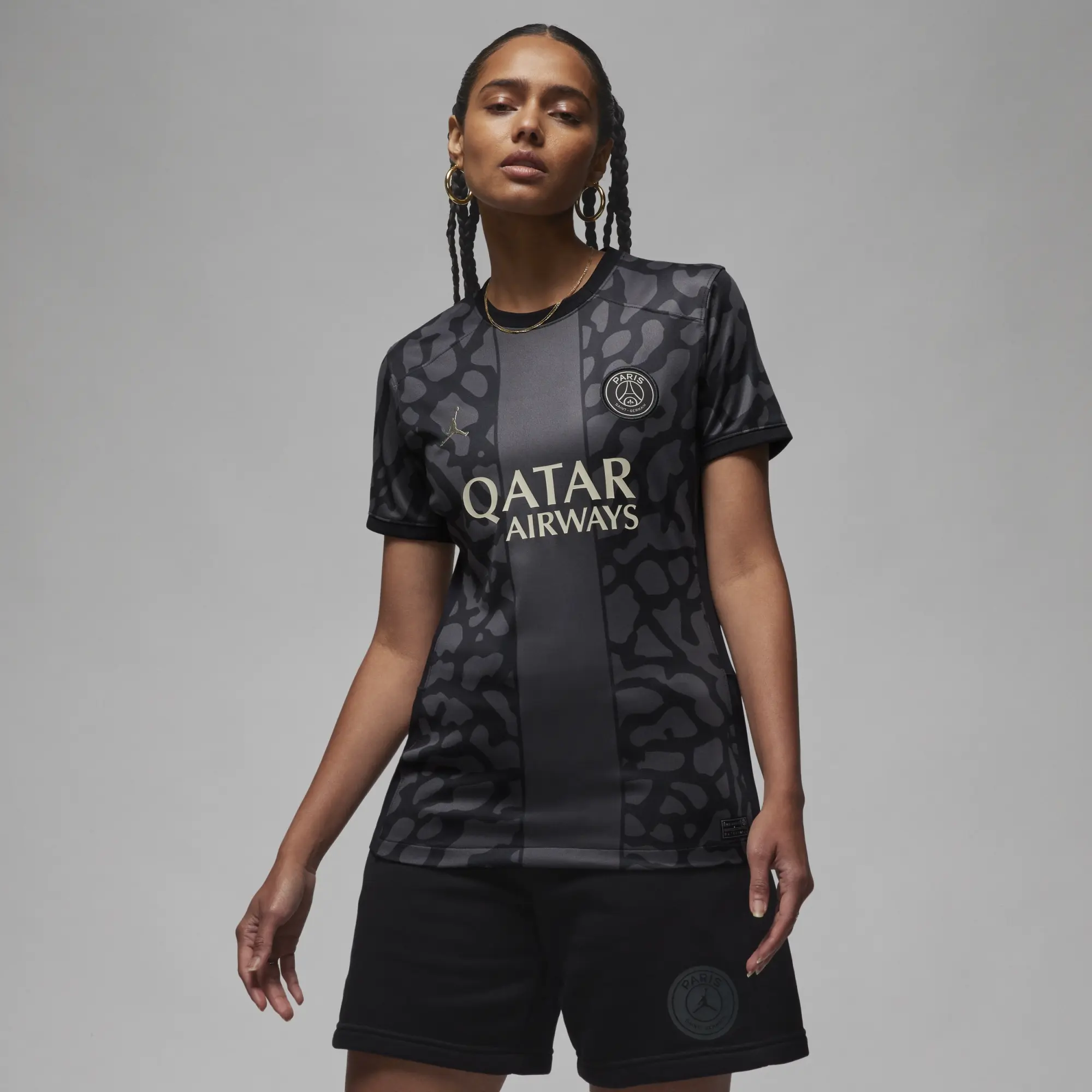 Nike Jordan PSG x Jordan Third Stadium Shirt 2023 24 Womens DX9836 069 FOOTY.COM