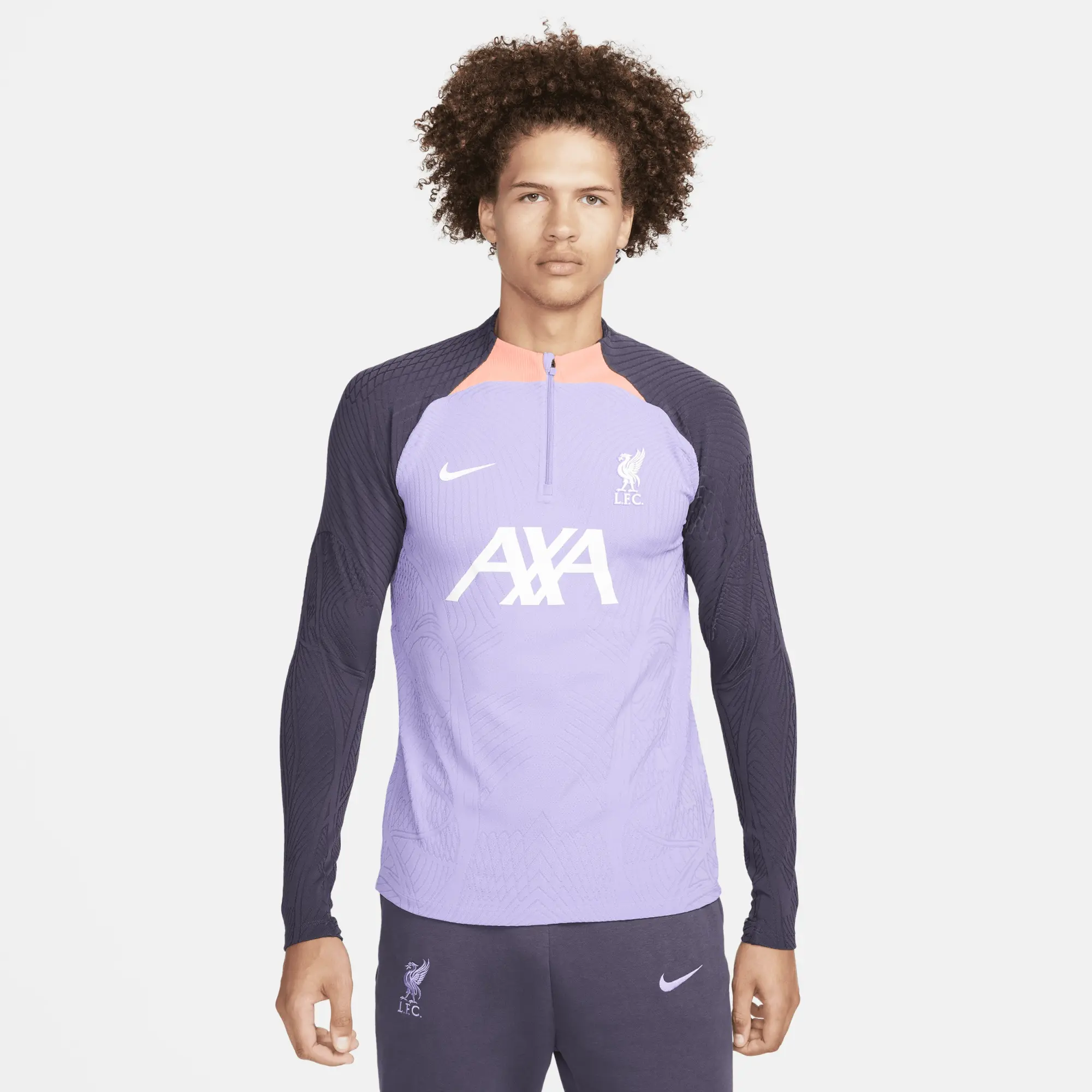 Liverpool Nike Strike Dri-Fit Advanced Drill Top - Purple
