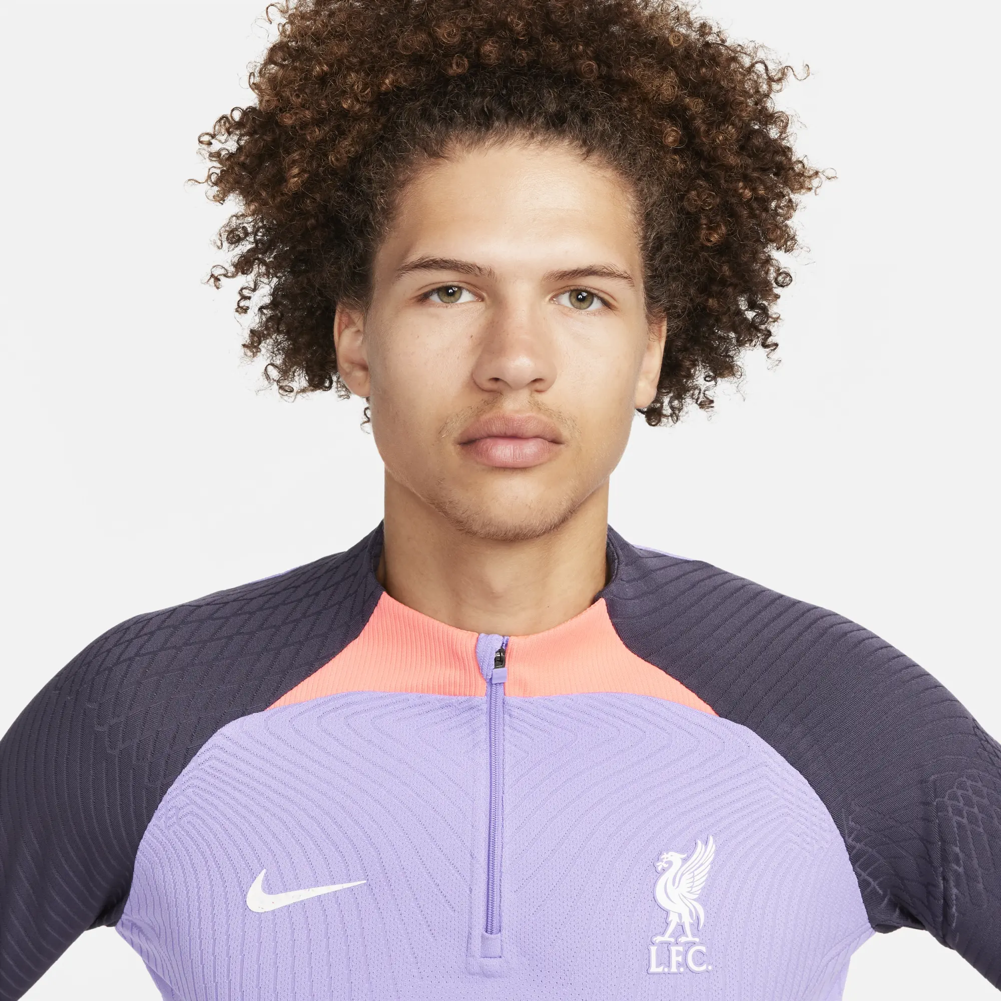 Liverpool Nike Strike Dri-Fit Advanced Drill Top - Purple