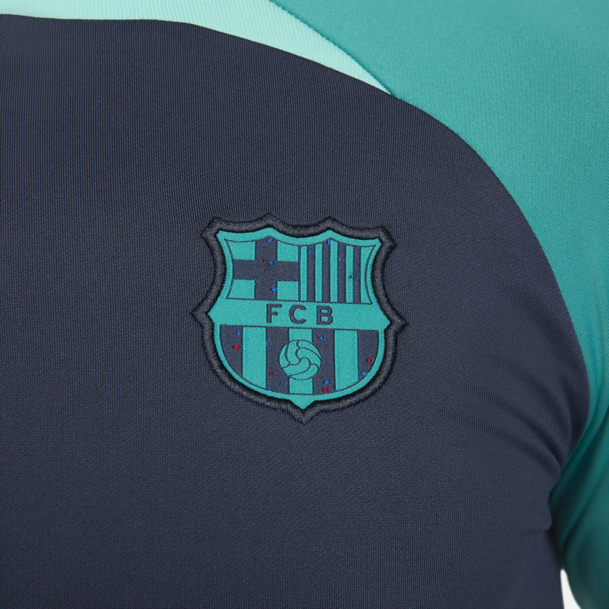 Barcelona Nike Strike Drill Top - Thunder Blue