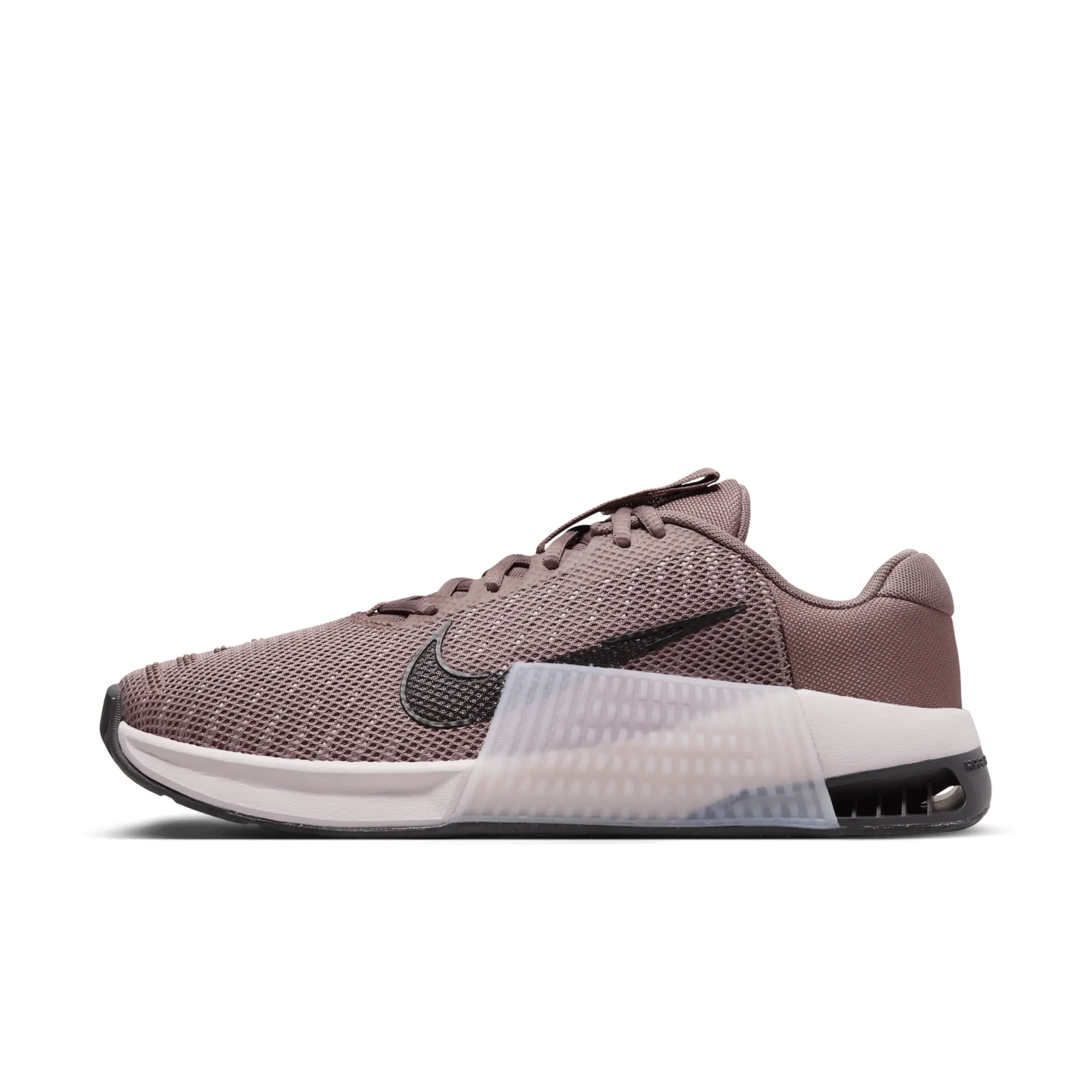 Nike Training Metcon 9 Trainers In Smokey Mauve And Grey-Neutral