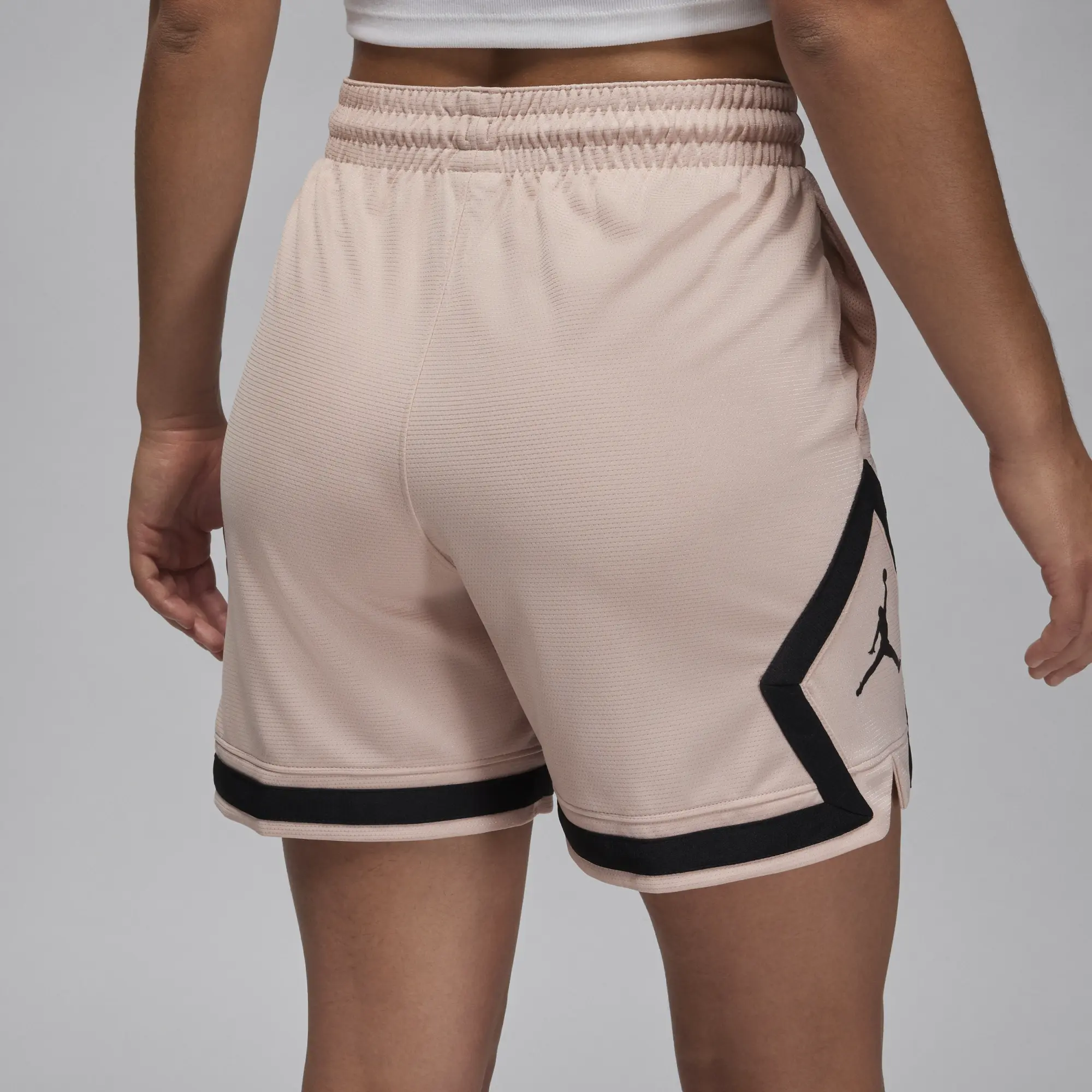 Nike Jordan Jordan Sport Women's Diamond Shorts - Brown - Recycled Polyester/75% Recycled Polyester Minimum