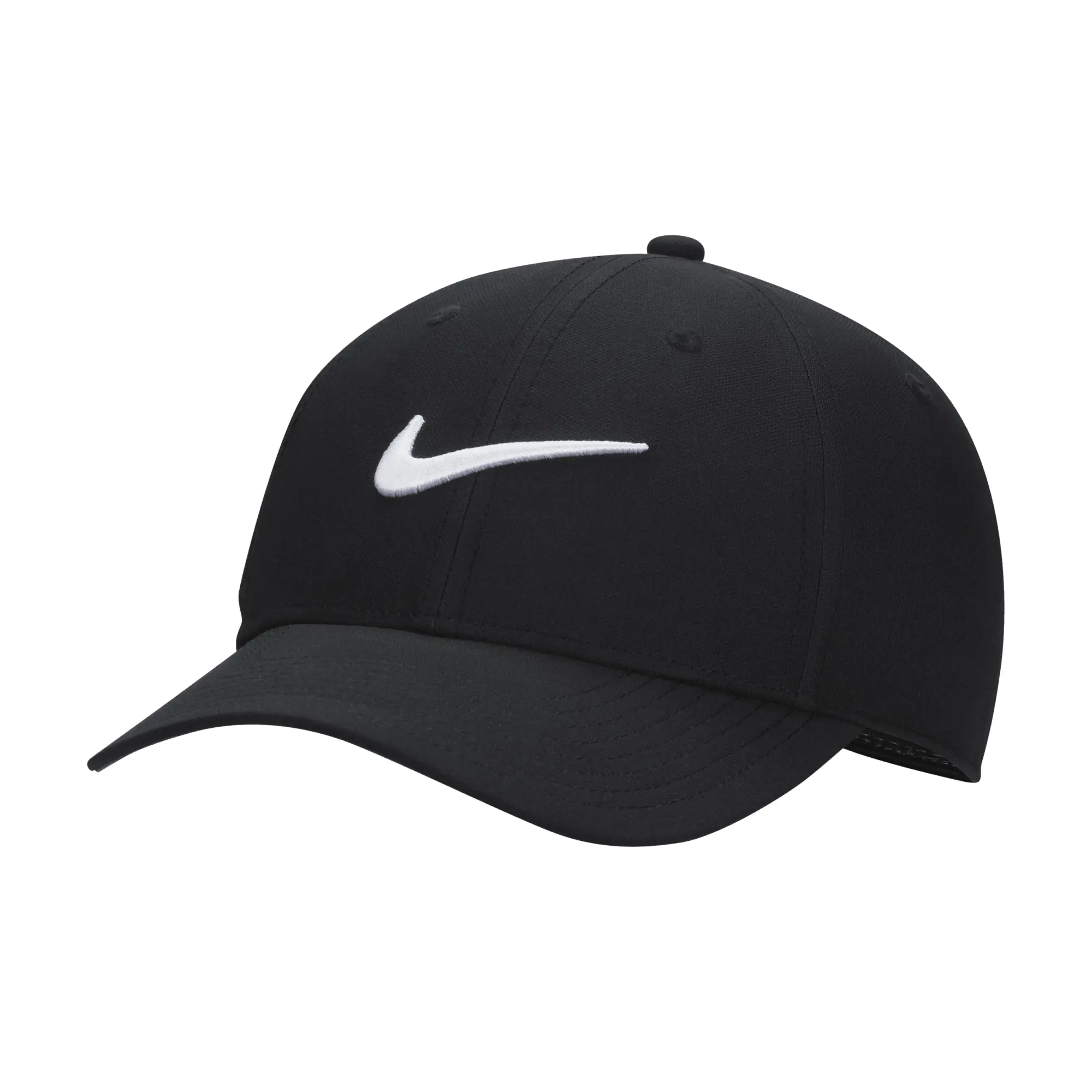 Nike Dri-FIT Club Structured Swoosh Cap - Black - Polyester