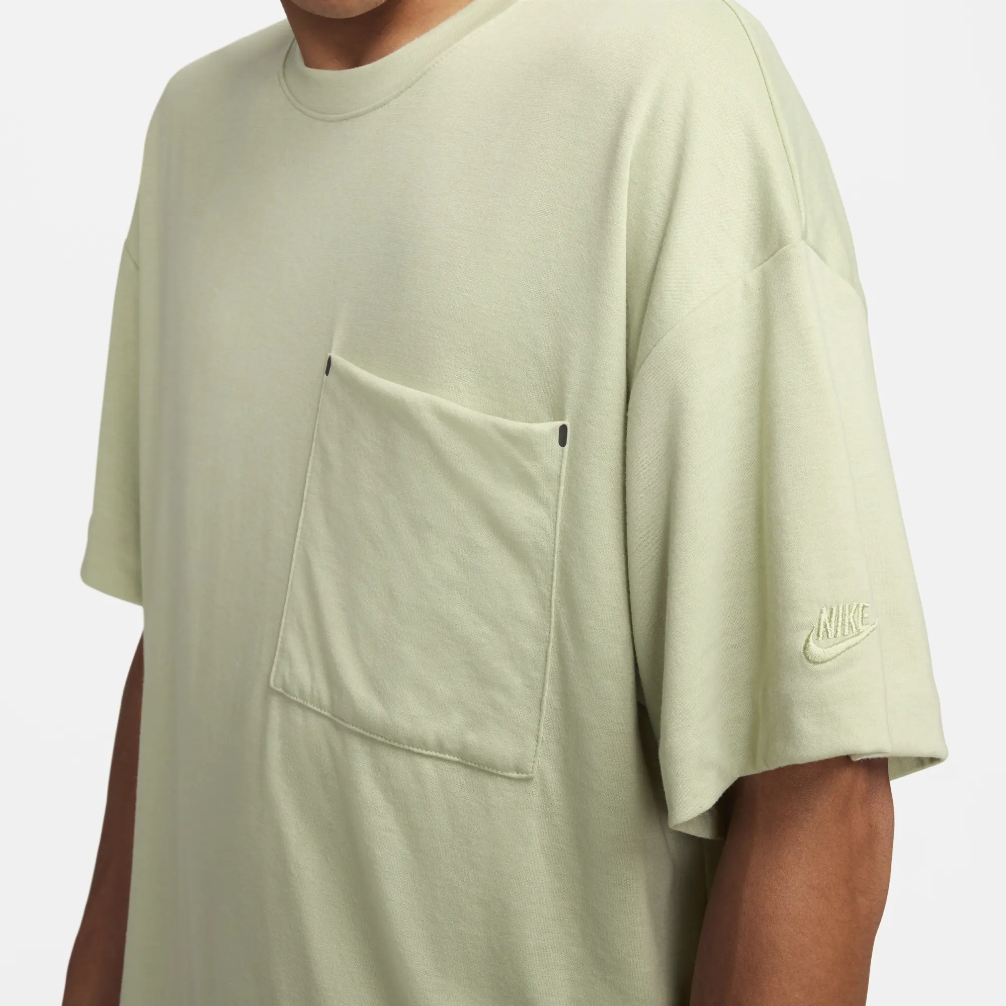 T-Shirt Nike Sportswear Tech Pack Dri-Fit Short-Sleeve T-Shirt Olive Aura/ Black/ Olive Aura Xxl